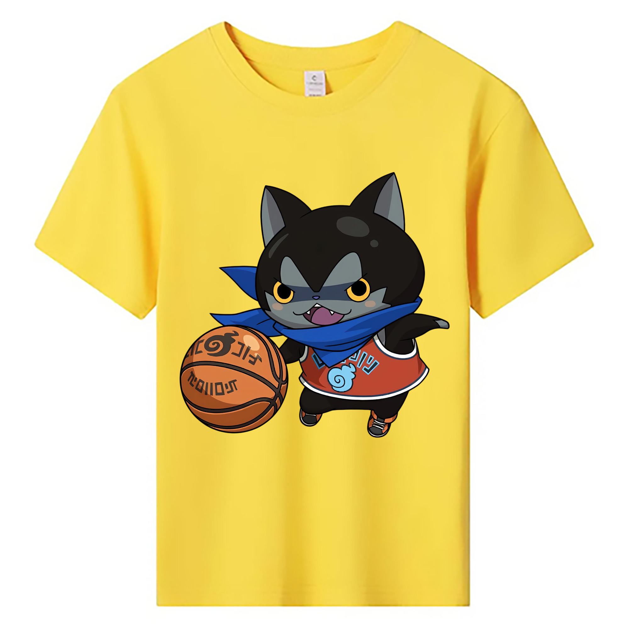 （画像用） 妖怪ウォッチ Yo-kai Watch 綿100％キッズTシャツ（フロントプリント）