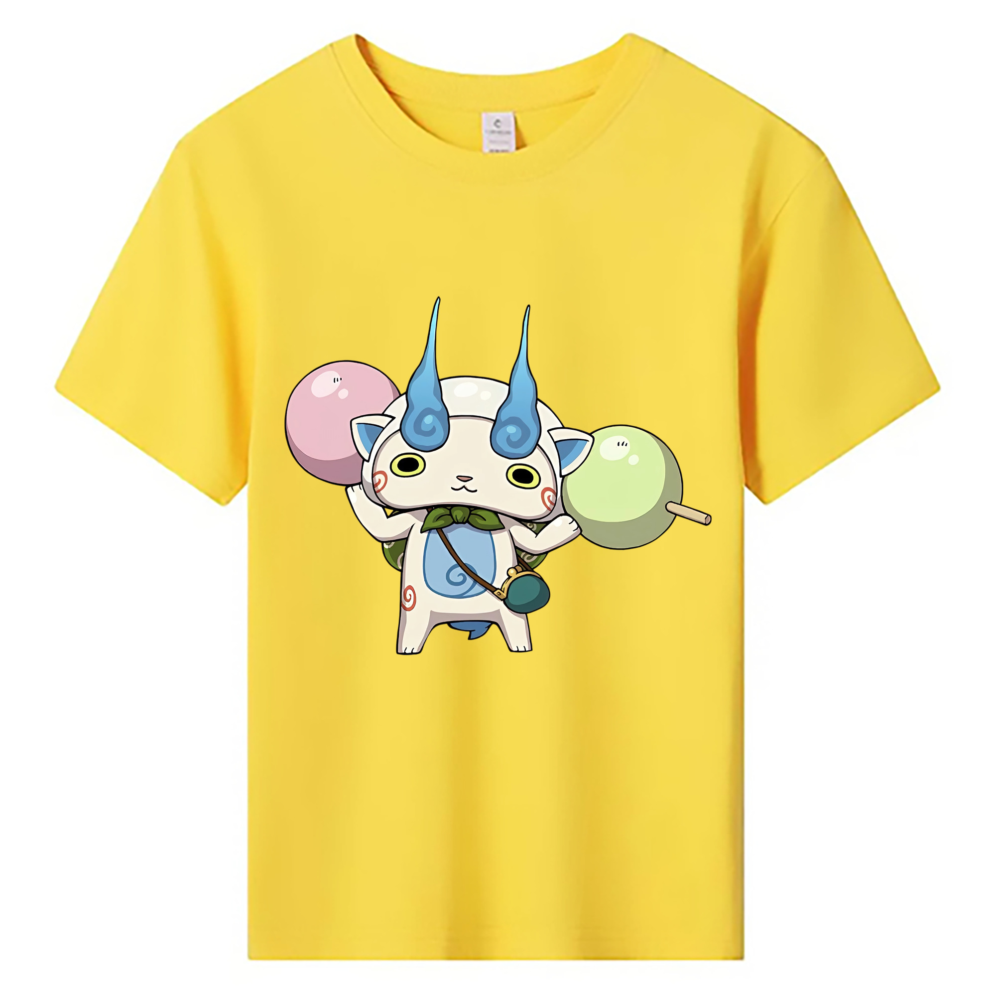 （画像用） 妖怪ウォッチ Yo-kai Watch 綿100％キッズTシャツ（フロントプリント）
