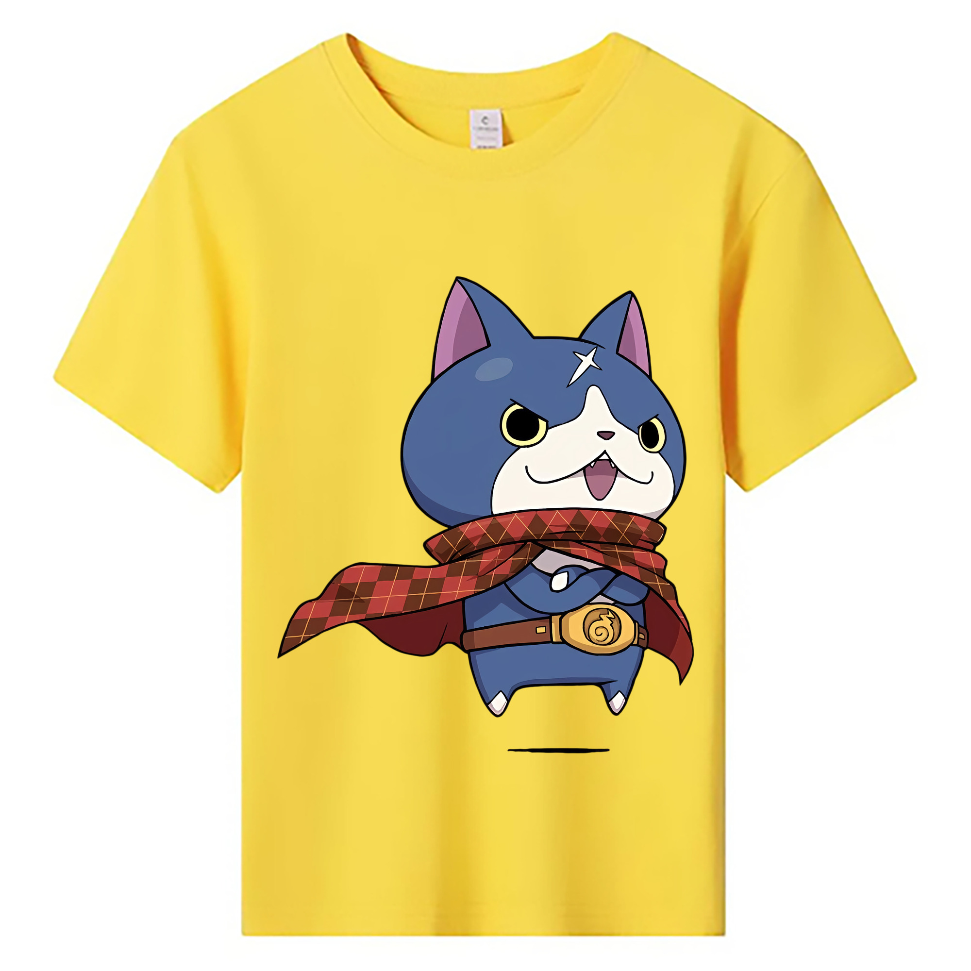 （画像用） 妖怪ウォッチ Yo-kai Watch 綿100％キッズTシャツ（フロントプリント）