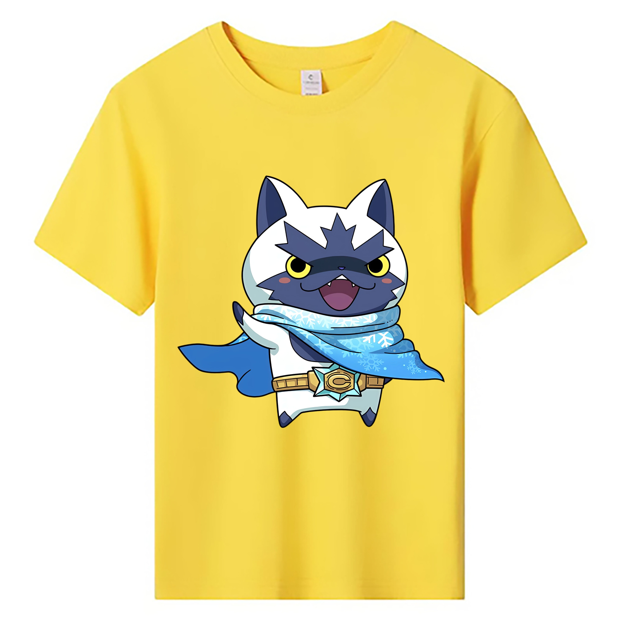 （画像用） 妖怪ウォッチ Yo-kai Watch 綿100％キッズTシャツ（フロントプリント）