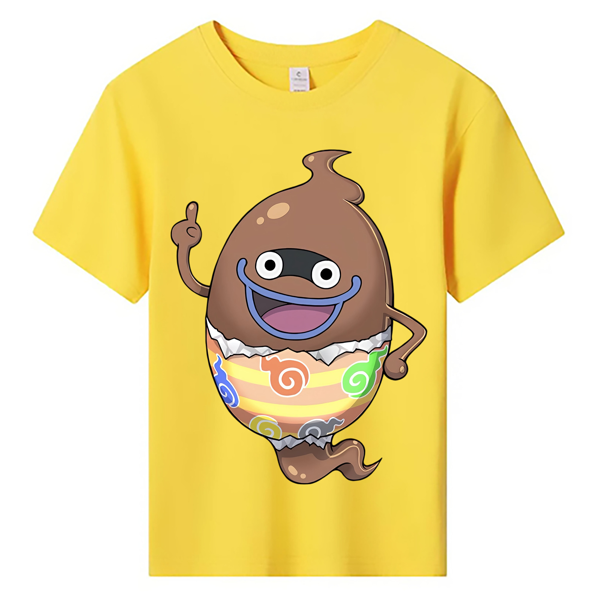 （画像用） 妖怪ウォッチ Yo-kai Watch 綿100％キッズTシャツ（フロントプリント）