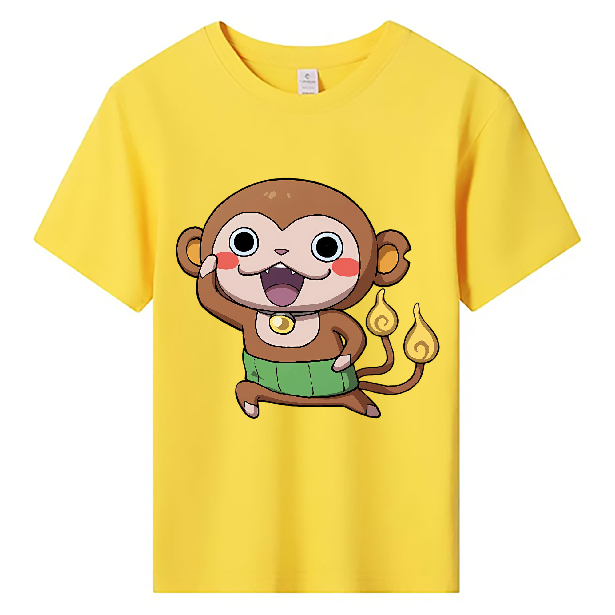 （画像用） 妖怪ウォッチ Yo-kai Watch 綿100％キッズTシャツ（フロントプリント）