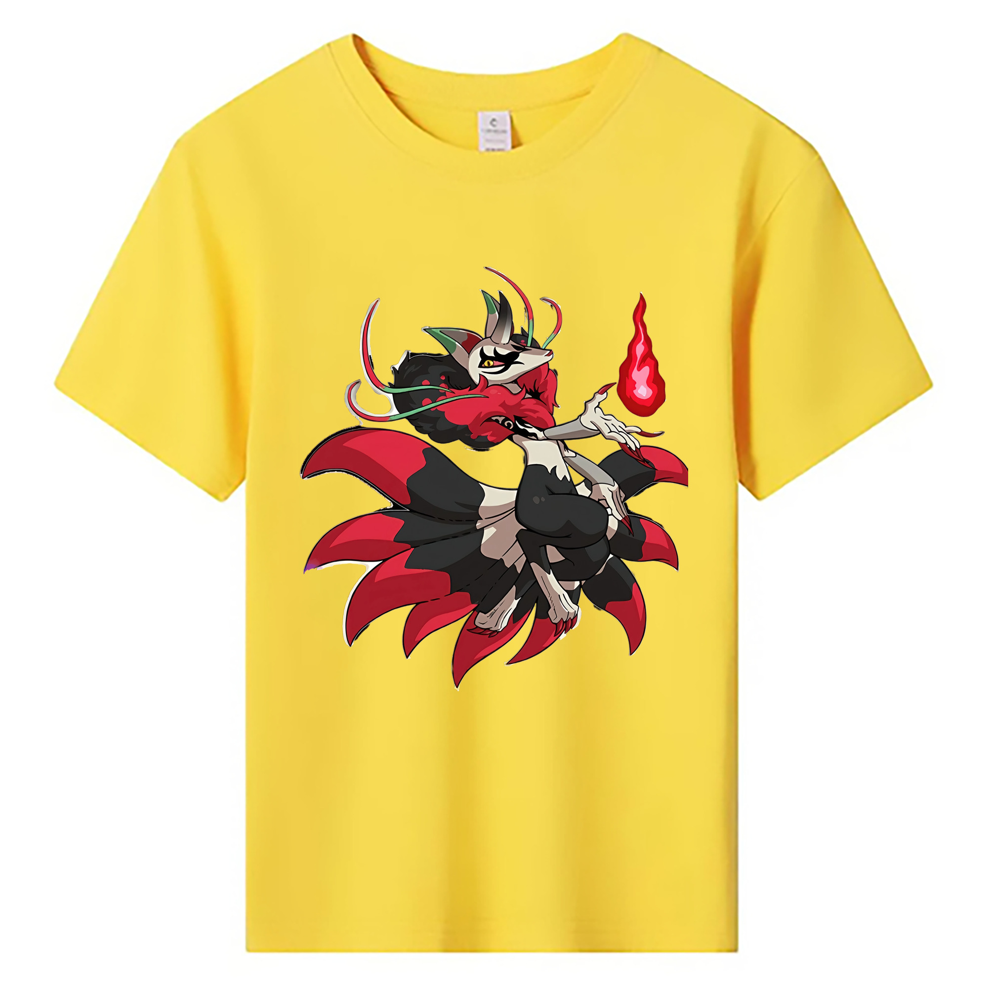 （画像用） 妖怪ウォッチ Yo-kai Watch 綿100％キッズTシャツ（フロントプリント）