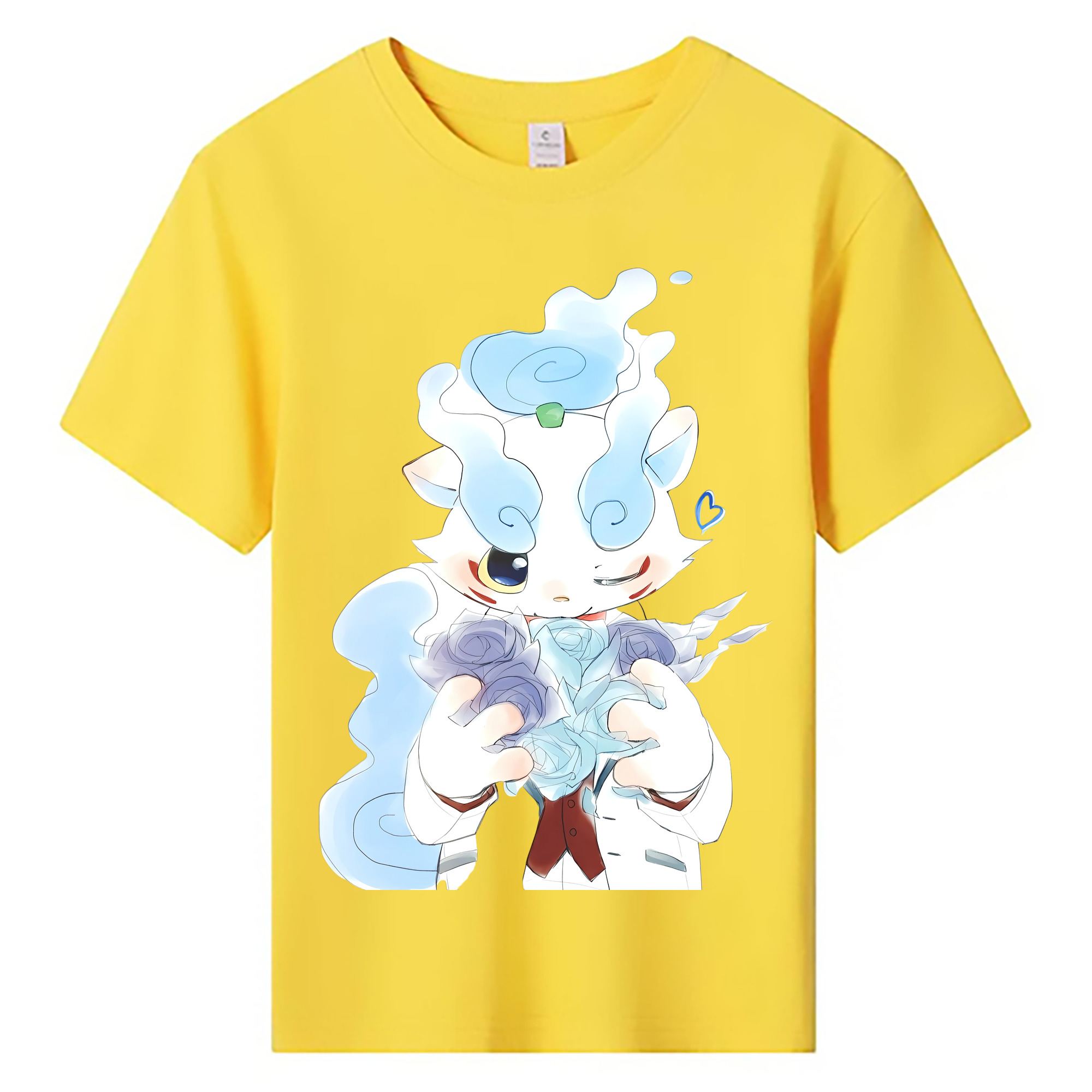 （画像用） 妖怪ウォッチ Yo-kai Watch 綿100％キッズTシャツ（フロントプリント）