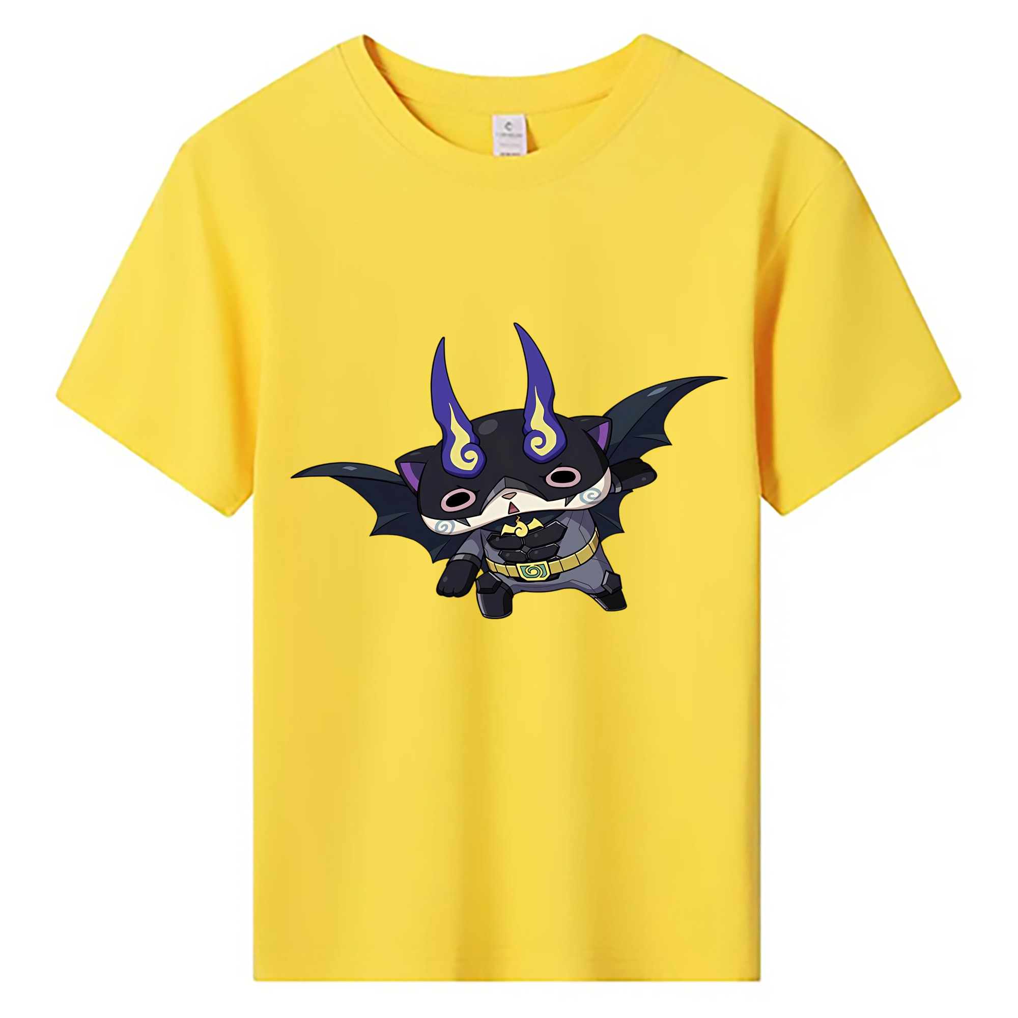 （画像用） 妖怪ウォッチ Yo-kai Watch 綿100％キッズTシャツ（フロントプリント）