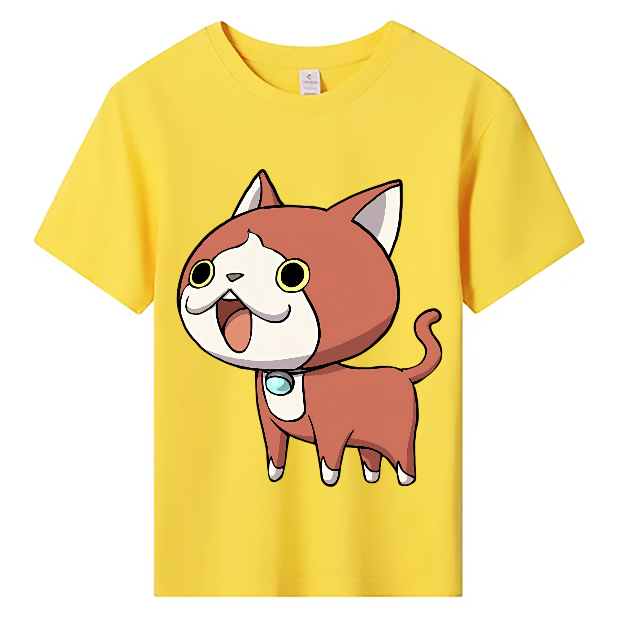 （画像用） 妖怪ウォッチ Yo-kai Watch 綿100％キッズTシャツ（フロントプリント）