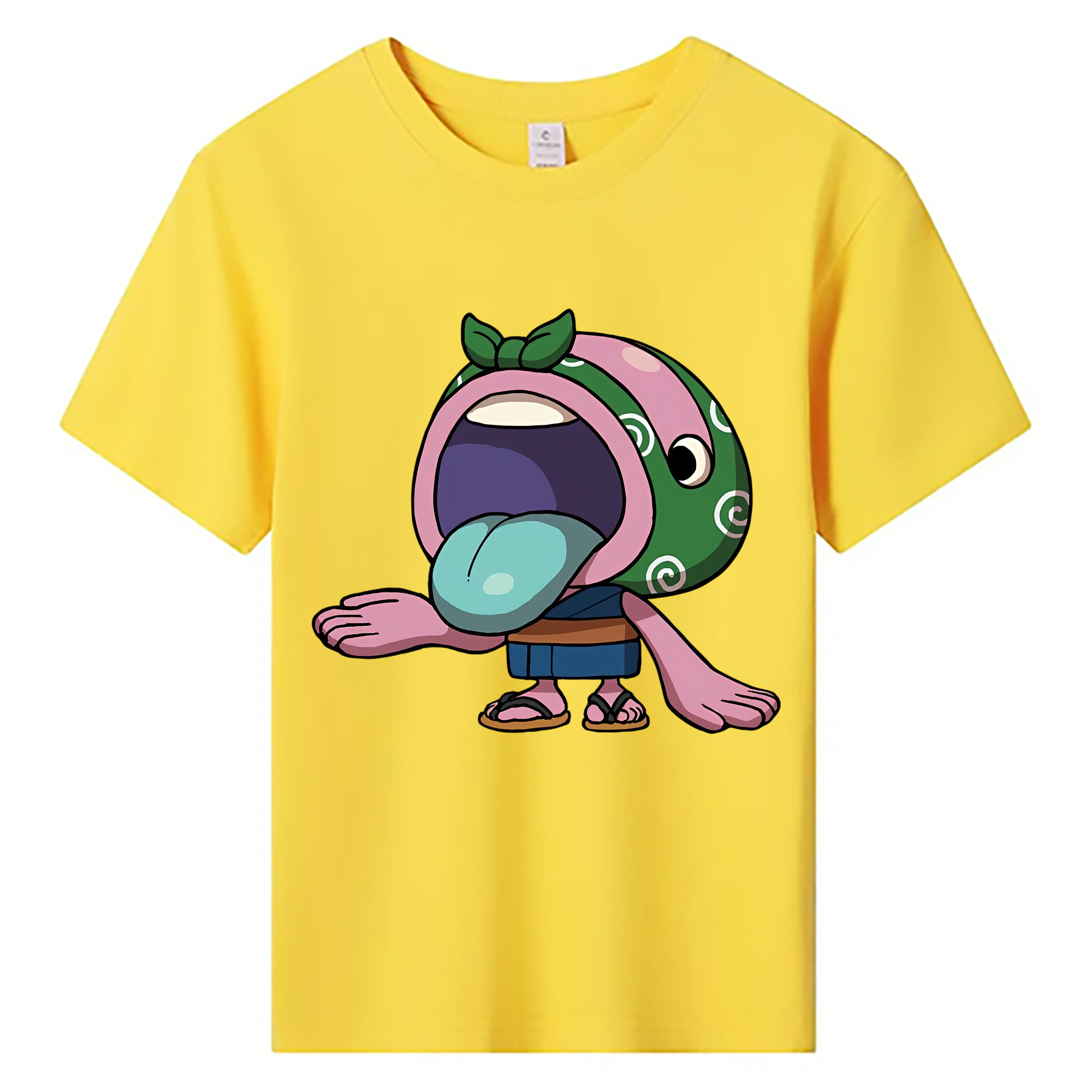 （画像用） 妖怪ウォッチ Yo-kai Watch 綿100％キッズTシャツ（フロントプリント）