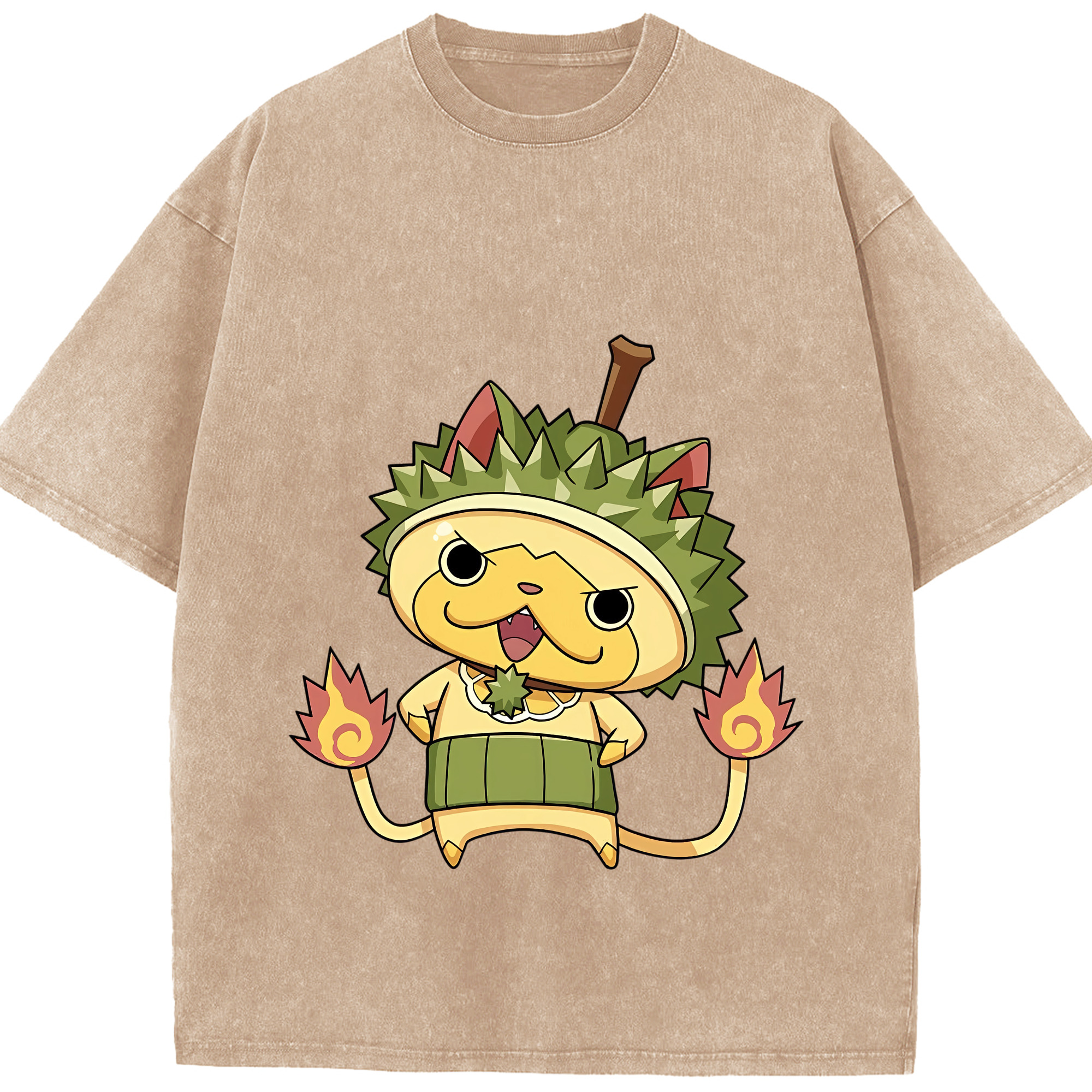 （画像用） 妖怪ウォッチ Yo-kai Watch 綿100% ヴィンテージ風 半袖Tシャツ（フロントプリント）