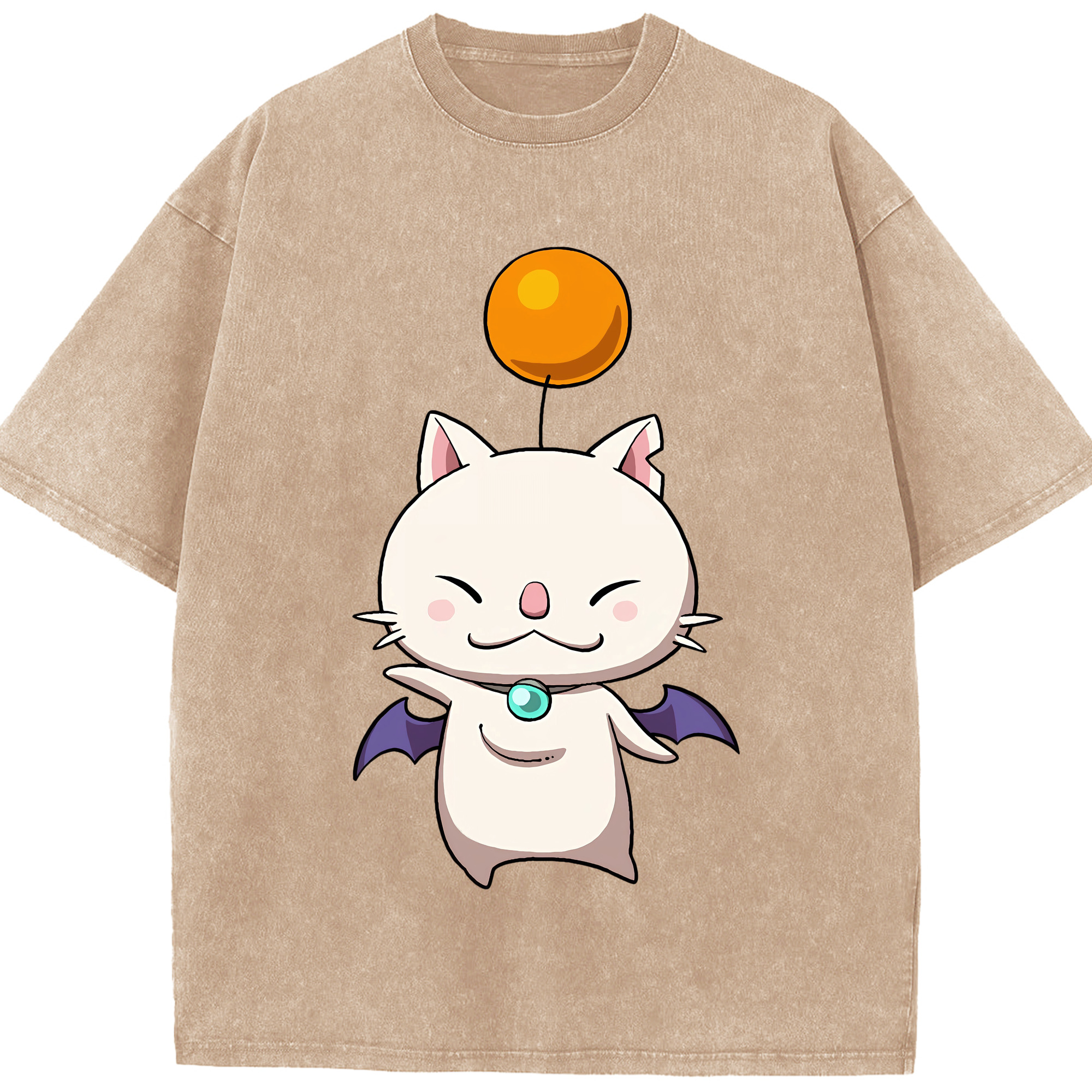 （画像用） 妖怪ウォッチ Yo-kai Watch 綿100% ヴィンテージ風 半袖Tシャツ（フロントプリント）
