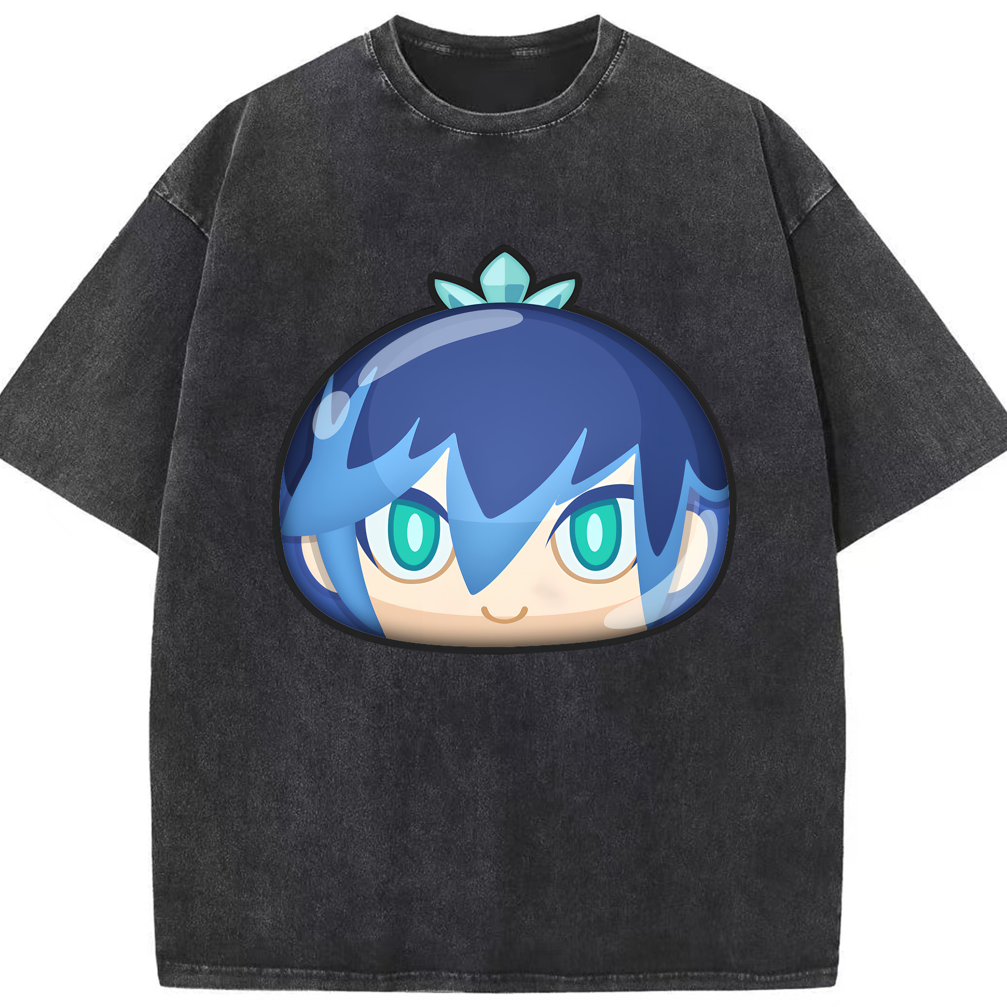 （画像用） 妖怪ウォッチ Yo-kai Watch 綿100% ヴィンテージ風 半袖Tシャツ（フロントプリント）
