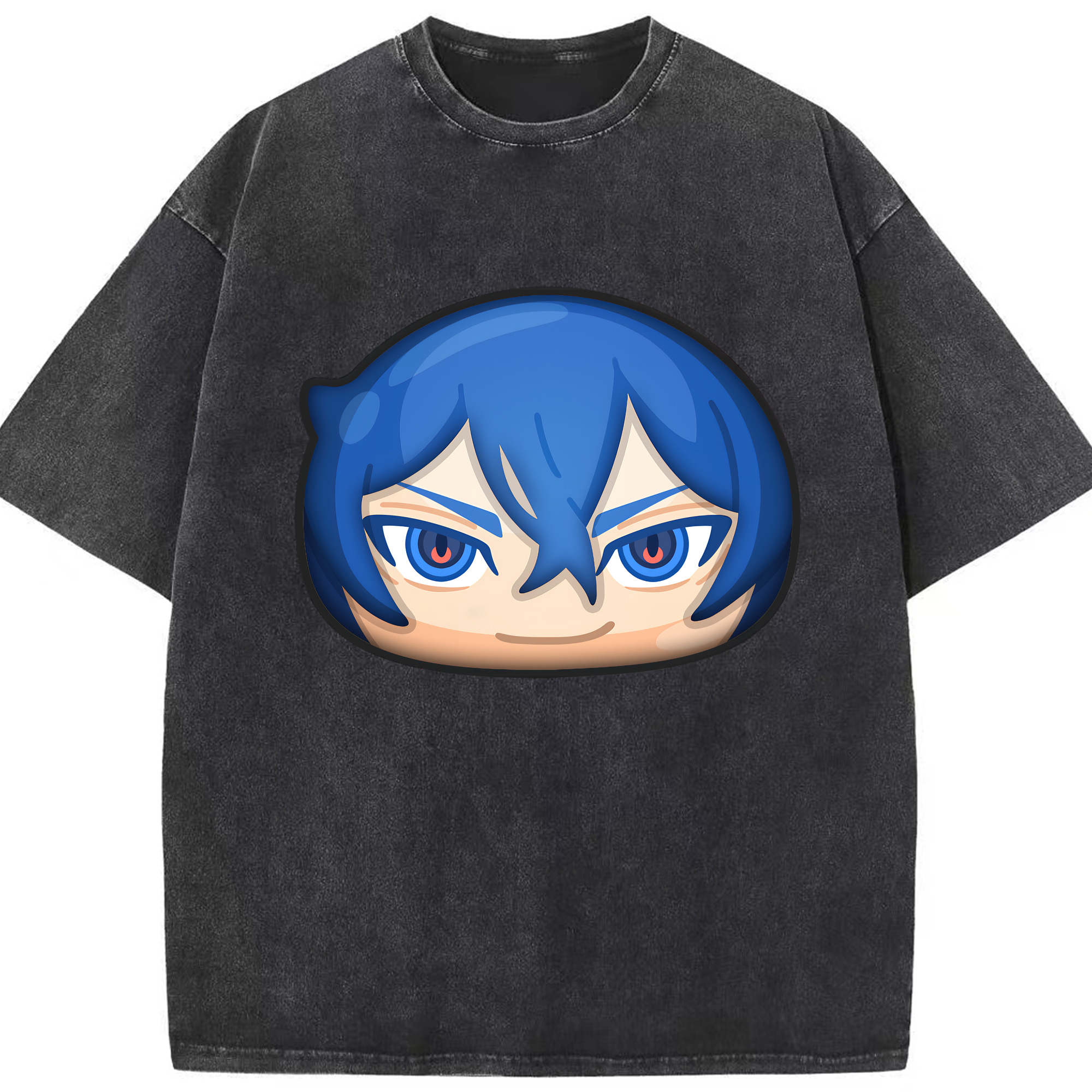 （画像用） 妖怪ウォッチ Yo-kai Watch 綿100% ヴィンテージ風 半袖Tシャツ（フロントプリント）