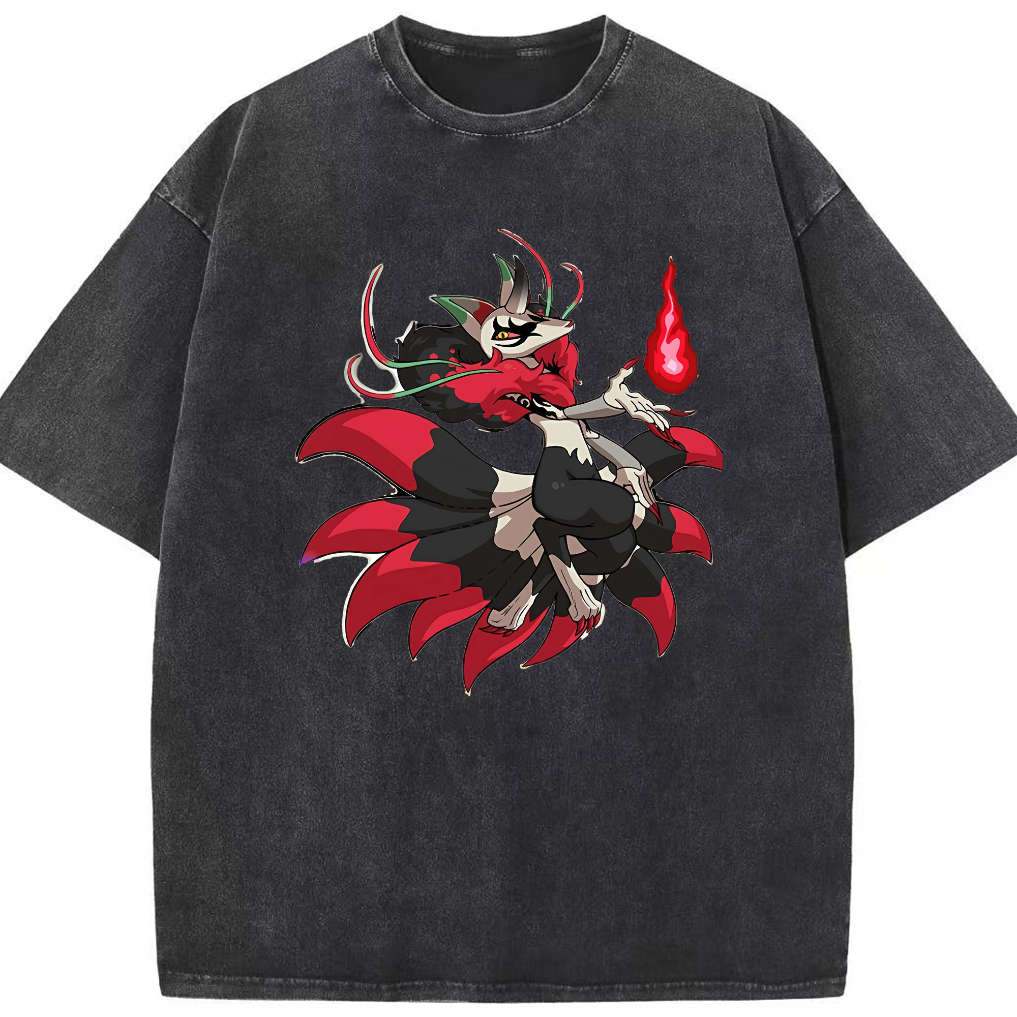（画像用） 妖怪ウォッチ Yo-kai Watch 綿100% ヴィンテージ風 半袖Tシャツ（フロントプリント）