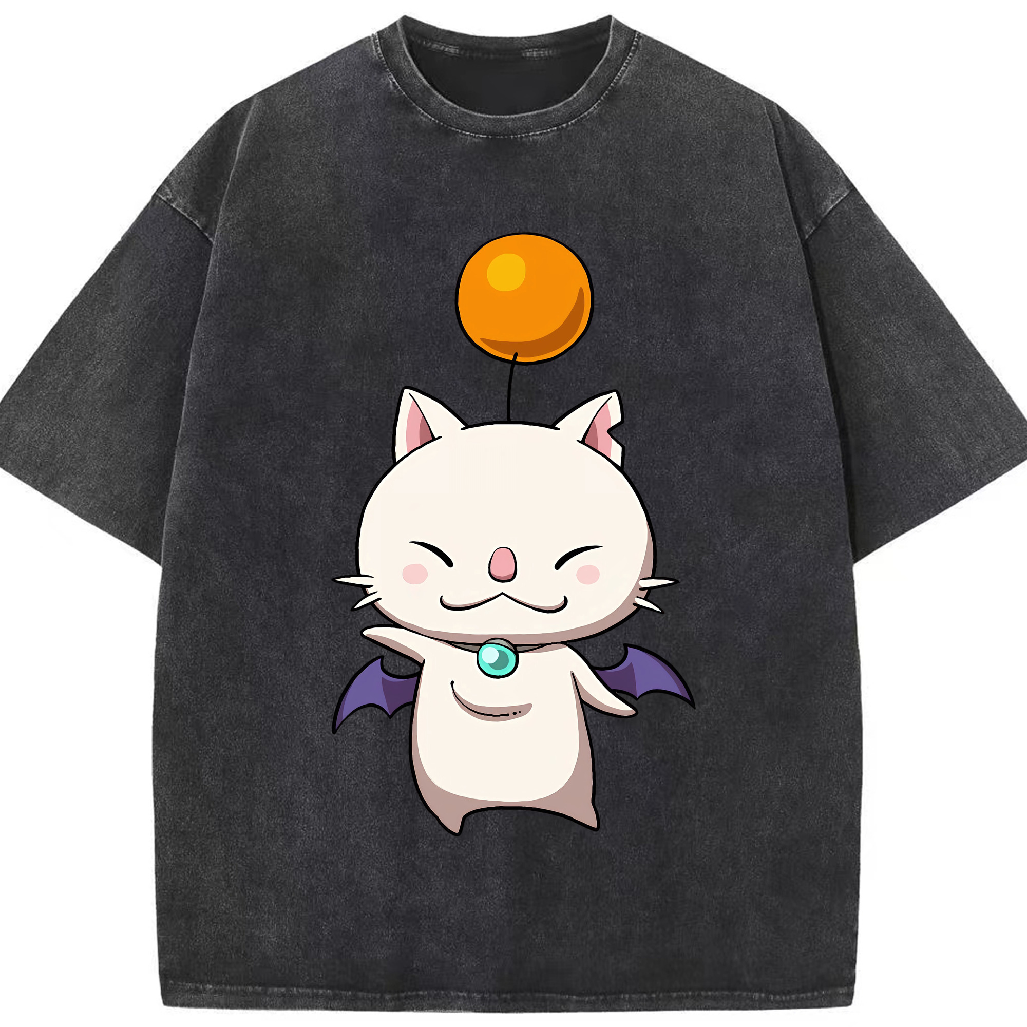 （画像用） 妖怪ウォッチ Yo-kai Watch 綿100% ヴィンテージ風 半袖Tシャツ（フロントプリント）