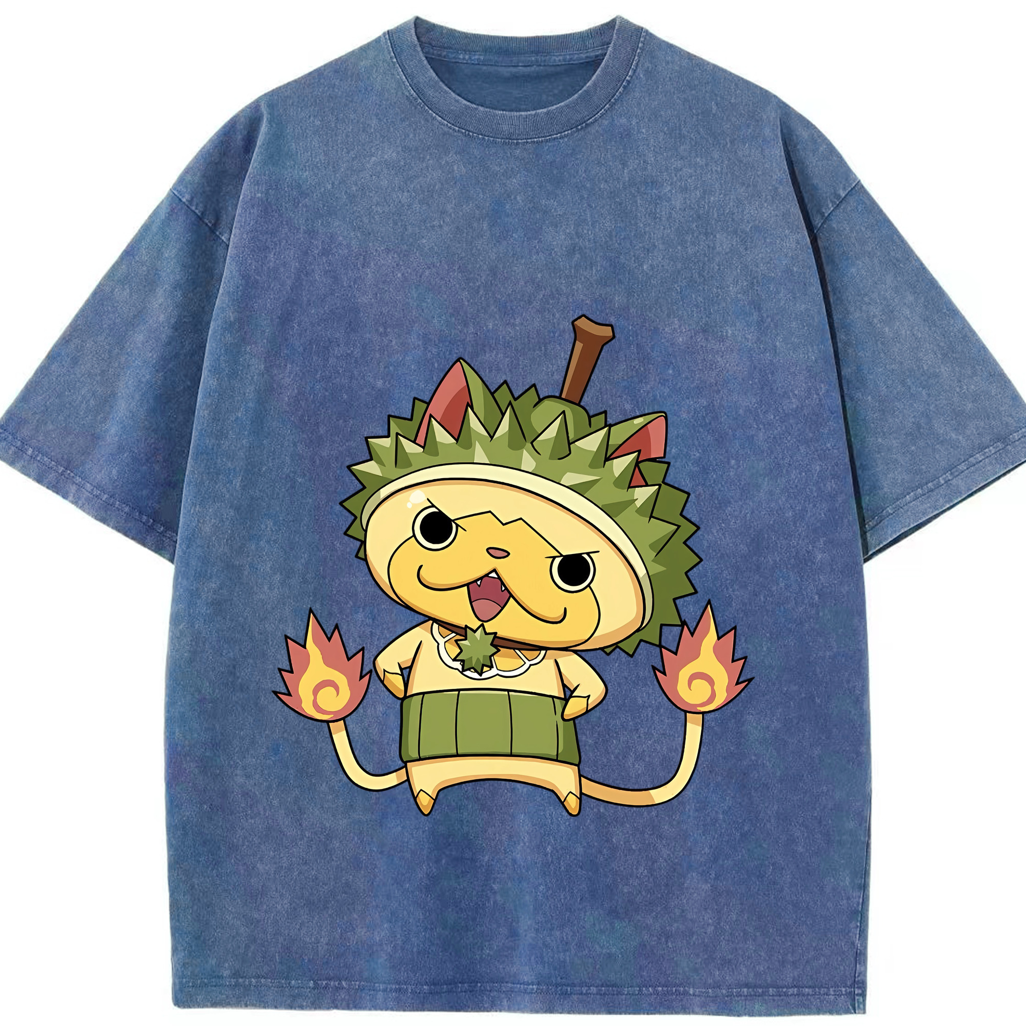 （画像用） 妖怪ウォッチ Yo-kai Watch 綿100% ヴィンテージ風 半袖Tシャツ（フロントプリント）