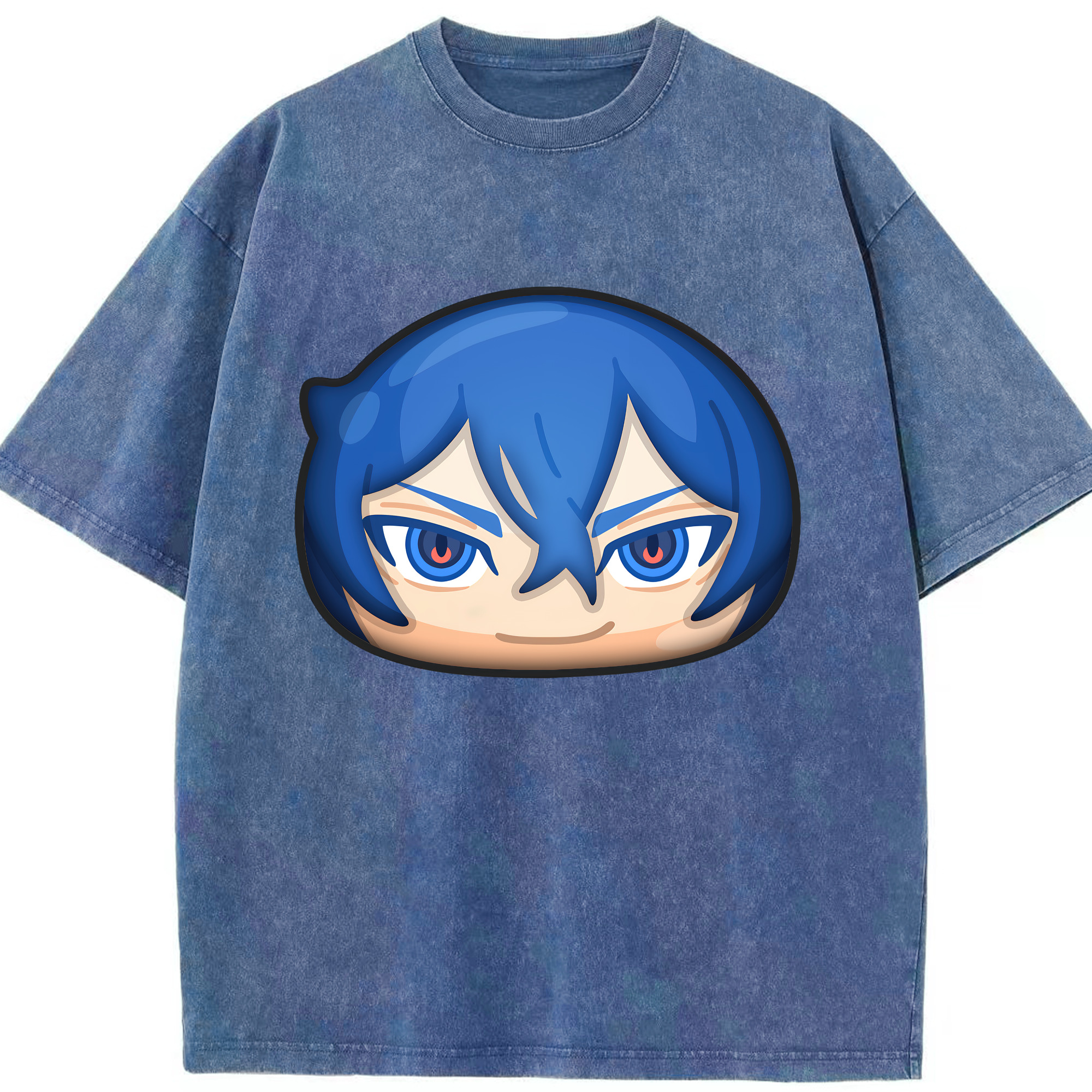 （画像用） 妖怪ウォッチ Yo-kai Watch 綿100% ヴィンテージ風 半袖Tシャツ（フロントプリント）