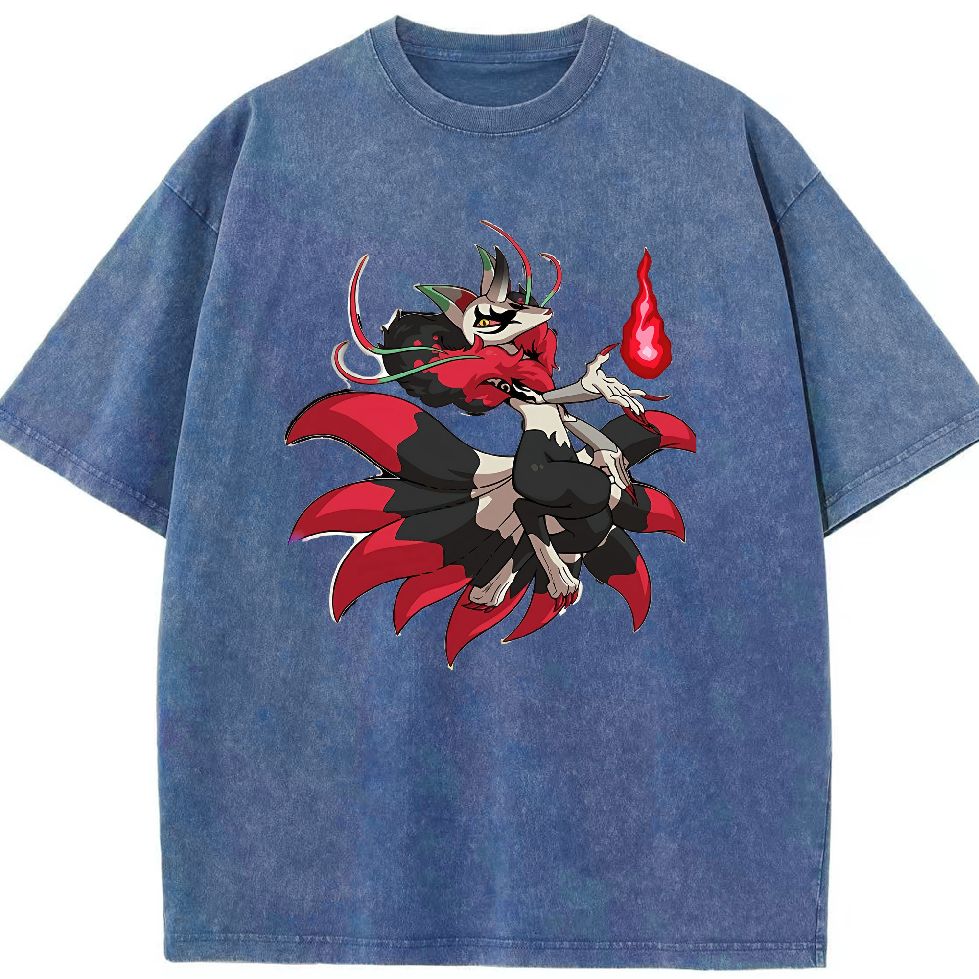 （画像用） 妖怪ウォッチ Yo-kai Watch 綿100% ヴィンテージ風 半袖Tシャツ（フロントプリント）
