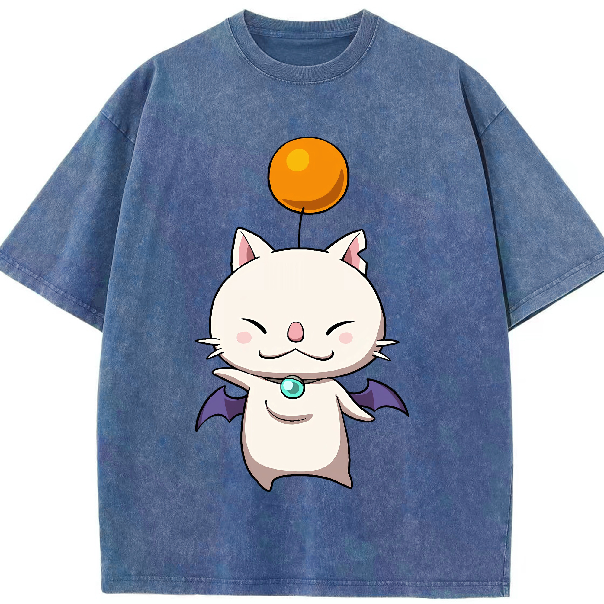 （画像用） 妖怪ウォッチ Yo-kai Watch 綿100% ヴィンテージ風 半袖Tシャツ（フロントプリント）