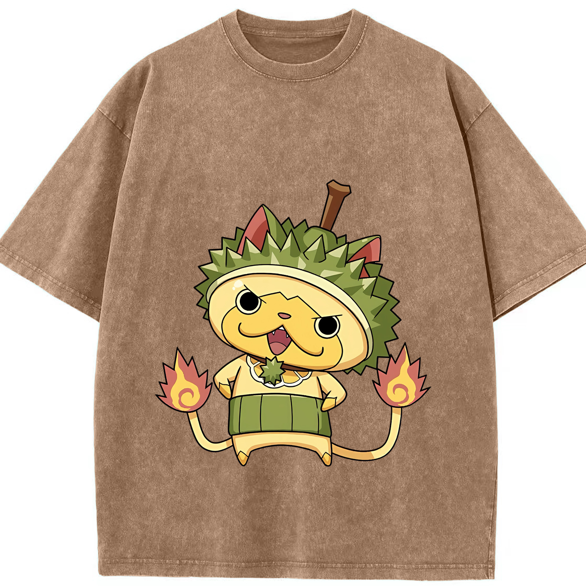 （画像用） 妖怪ウォッチ Yo-kai Watch 綿100% ヴィンテージ風 半袖Tシャツ（フロントプリント）