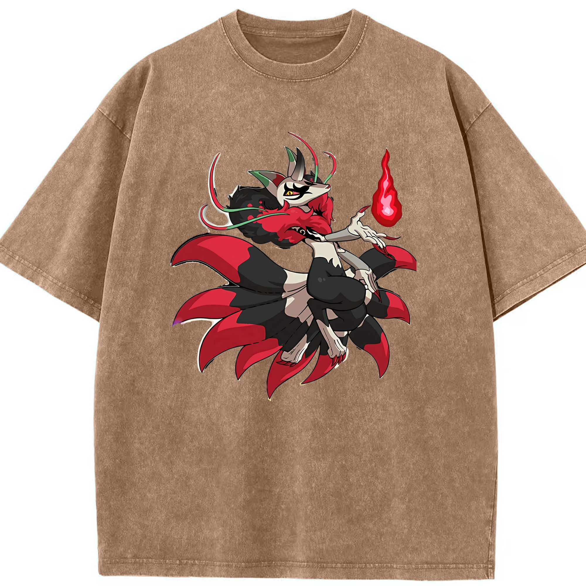 （画像用） 妖怪ウォッチ Yo-kai Watch 綿100% ヴィンテージ風 半袖Tシャツ（フロントプリント）