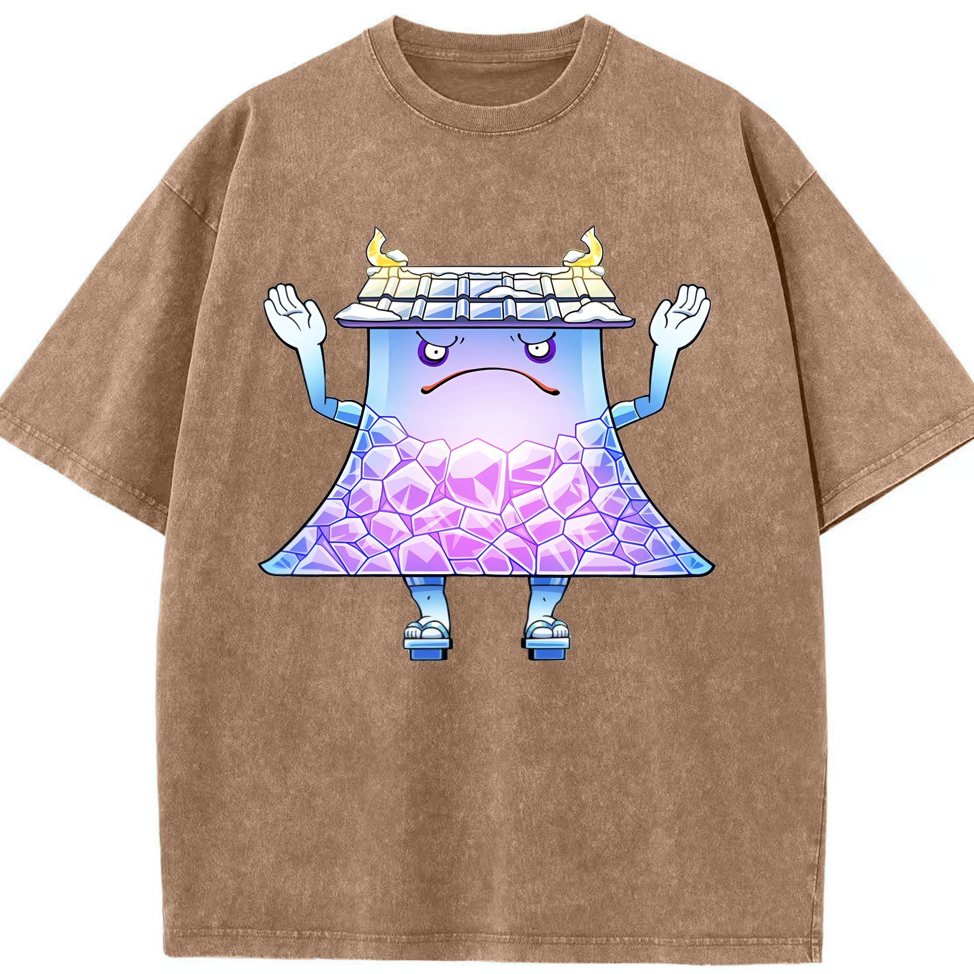 （画像用） 妖怪ウォッチ Yo-kai Watch 綿100% ヴィンテージ風 半袖Tシャツ（フロントプリント）