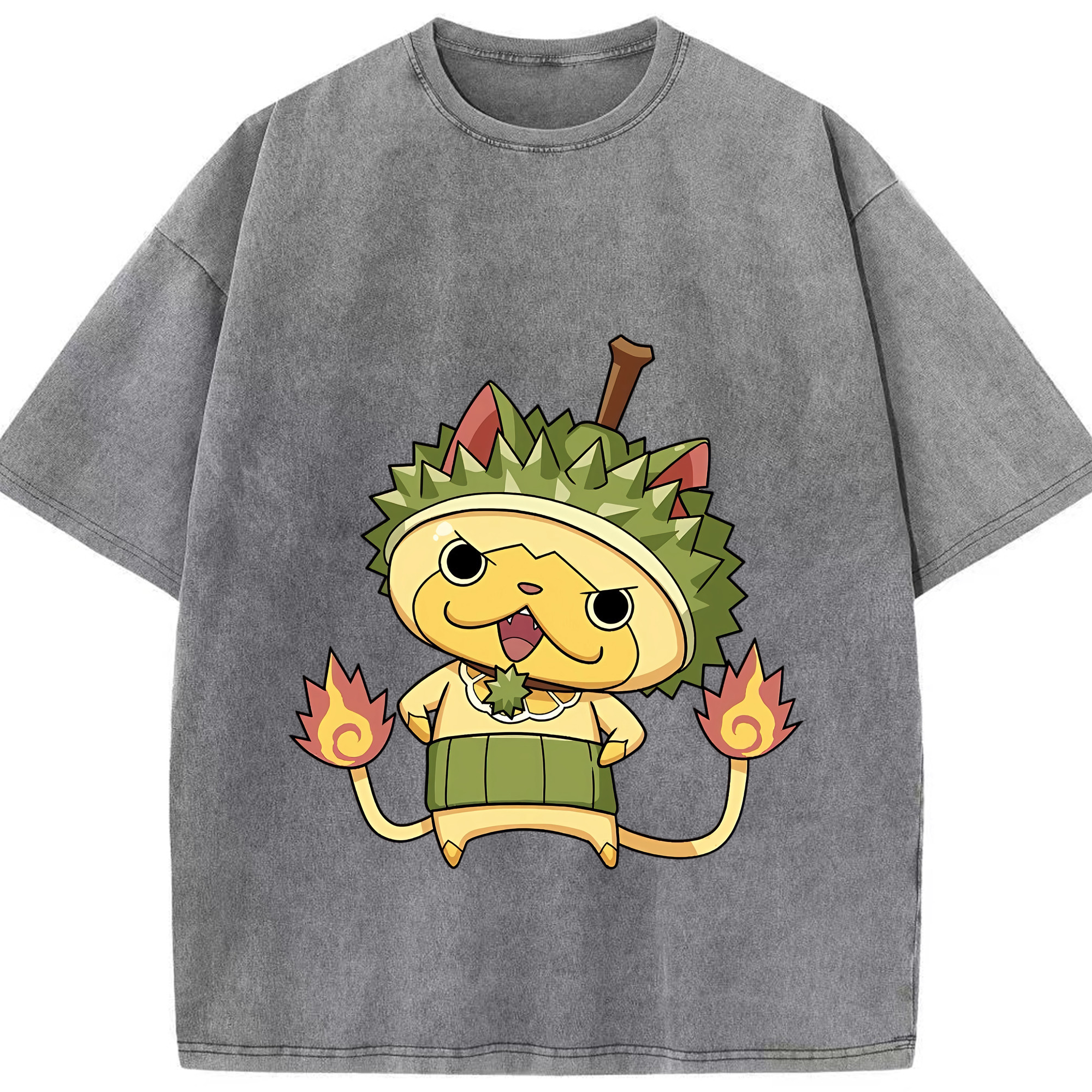 （画像用） 妖怪ウォッチ Yo-kai Watch 綿100% ヴィンテージ風 半袖Tシャツ（フロントプリント）