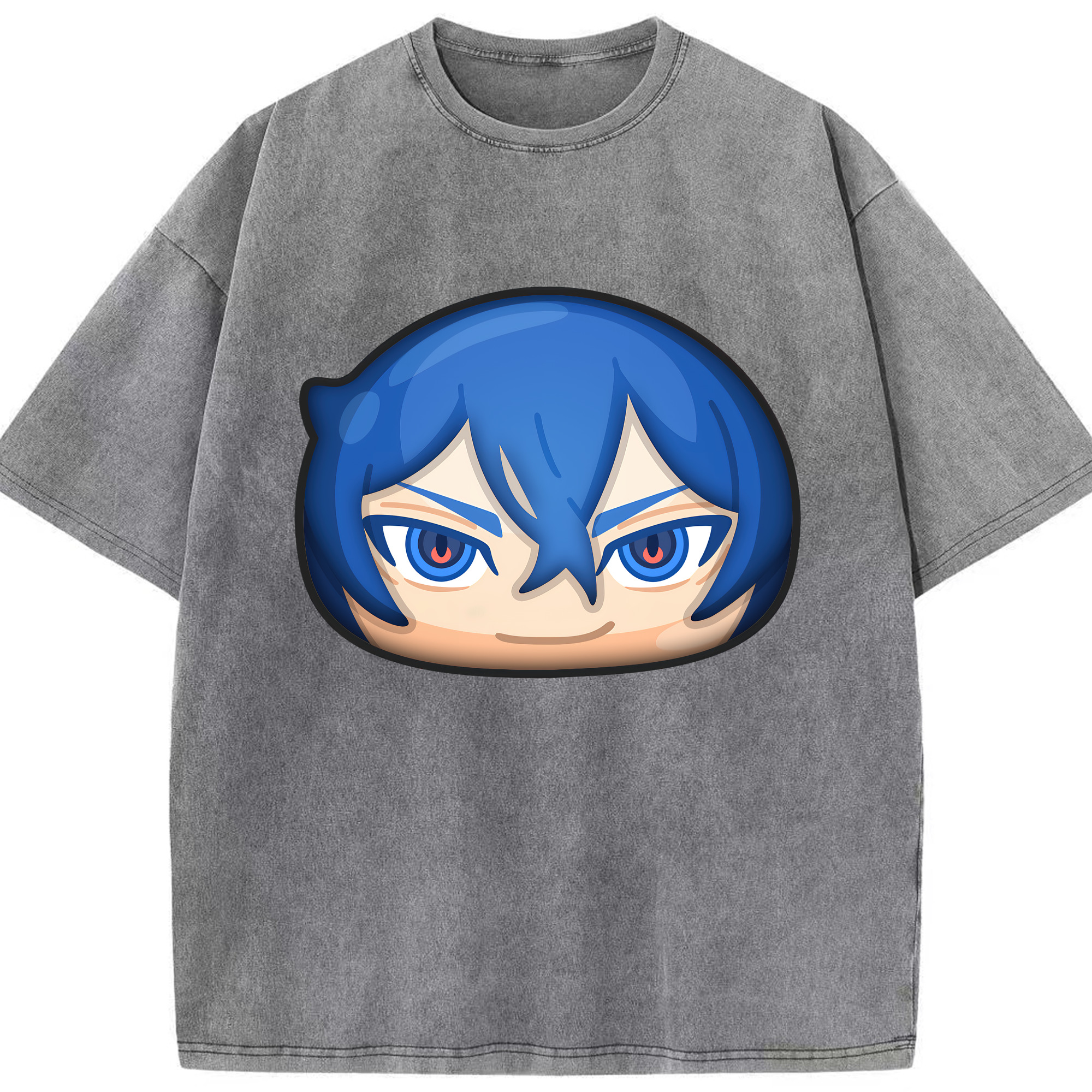 （画像用） 妖怪ウォッチ Yo-kai Watch 綿100% ヴィンテージ風 半袖Tシャツ（フロントプリント）