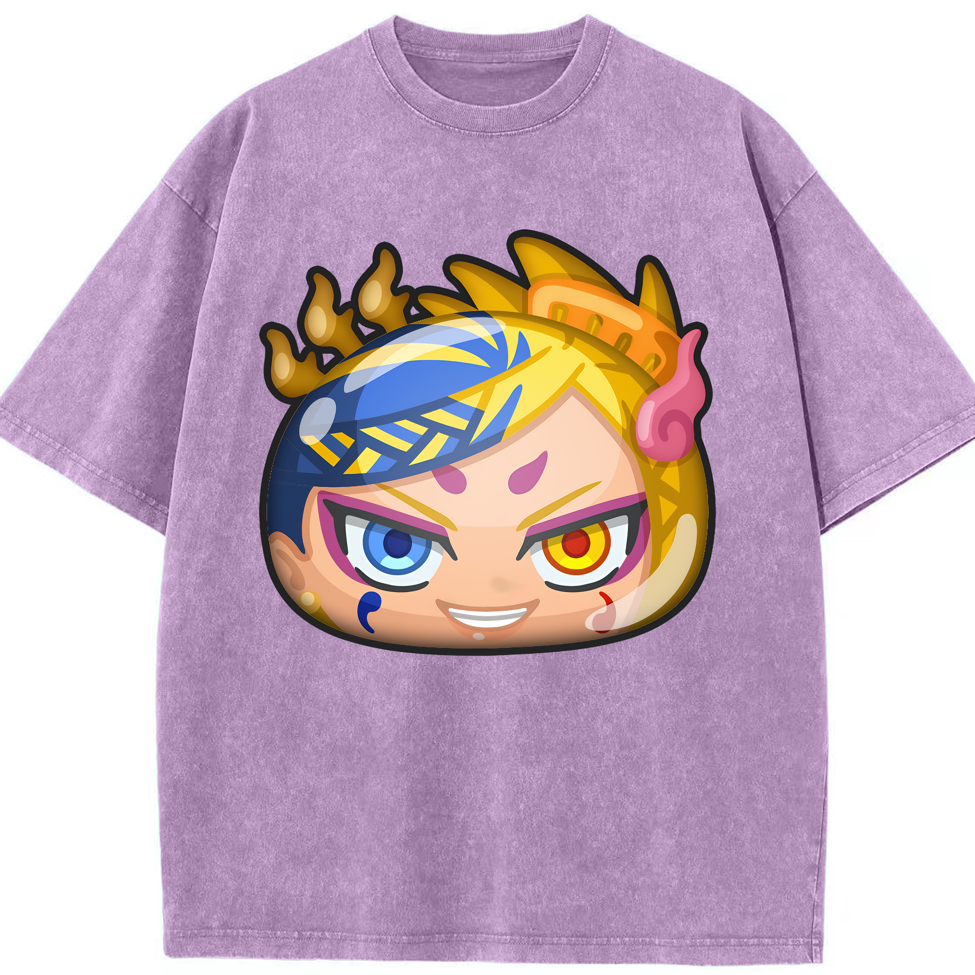 （画像用） 妖怪ウォッチ Yo-kai Watch 綿100% ヴィンテージ風 半袖Tシャツ（フロントプリント）