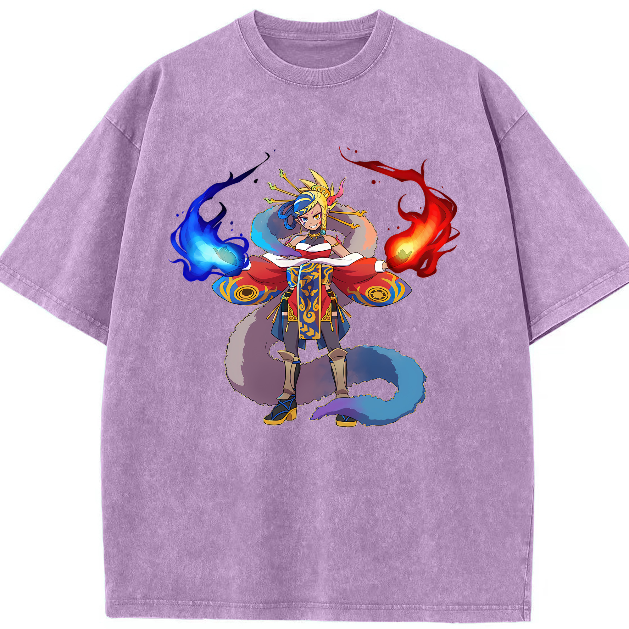 （画像用） 妖怪ウォッチ Yo-kai Watch 綿100% ヴィンテージ風 半袖Tシャツ（フロントプリント）