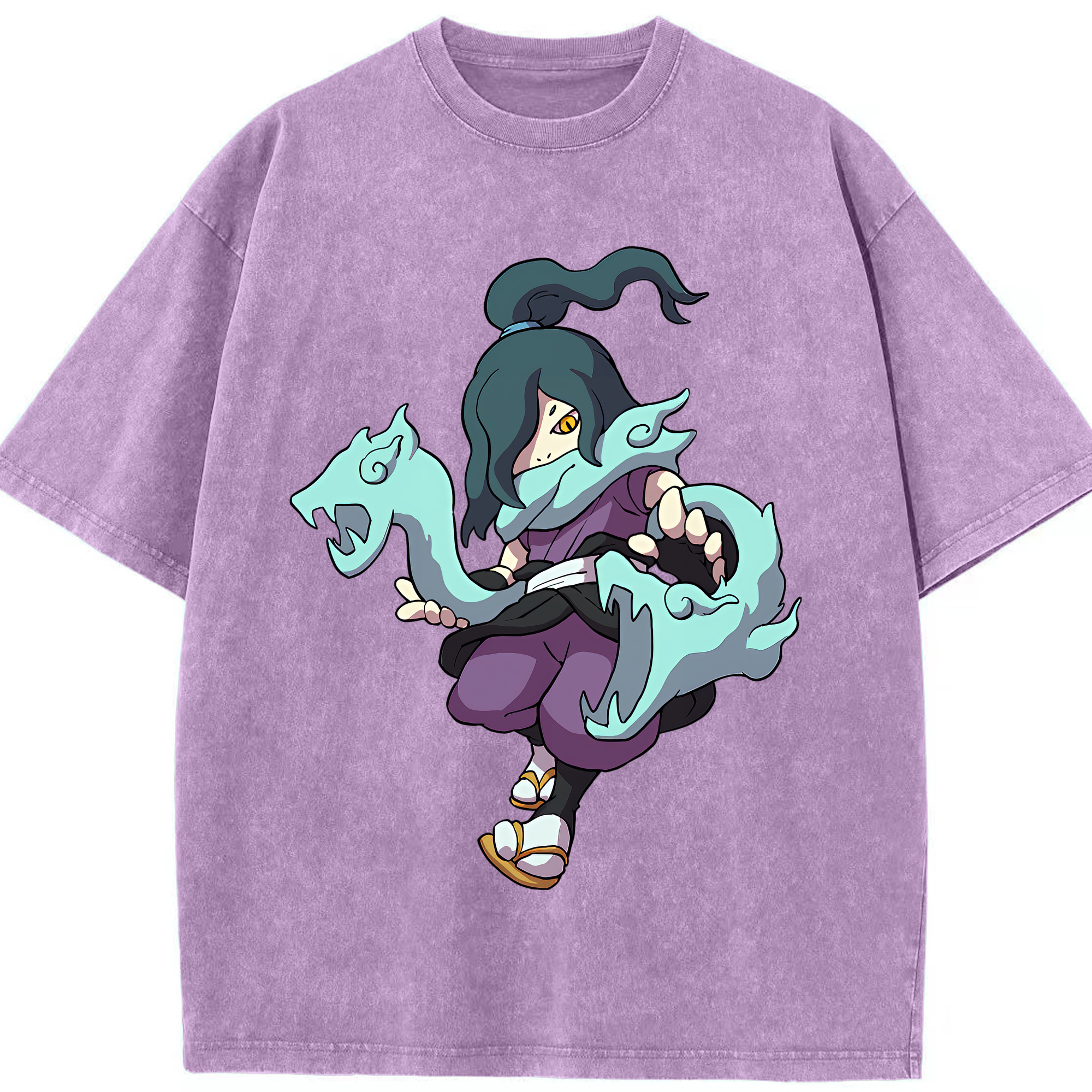 （画像用） 妖怪ウォッチ Yo-kai Watch 綿100% ヴィンテージ風 半袖Tシャツ（フロントプリント）