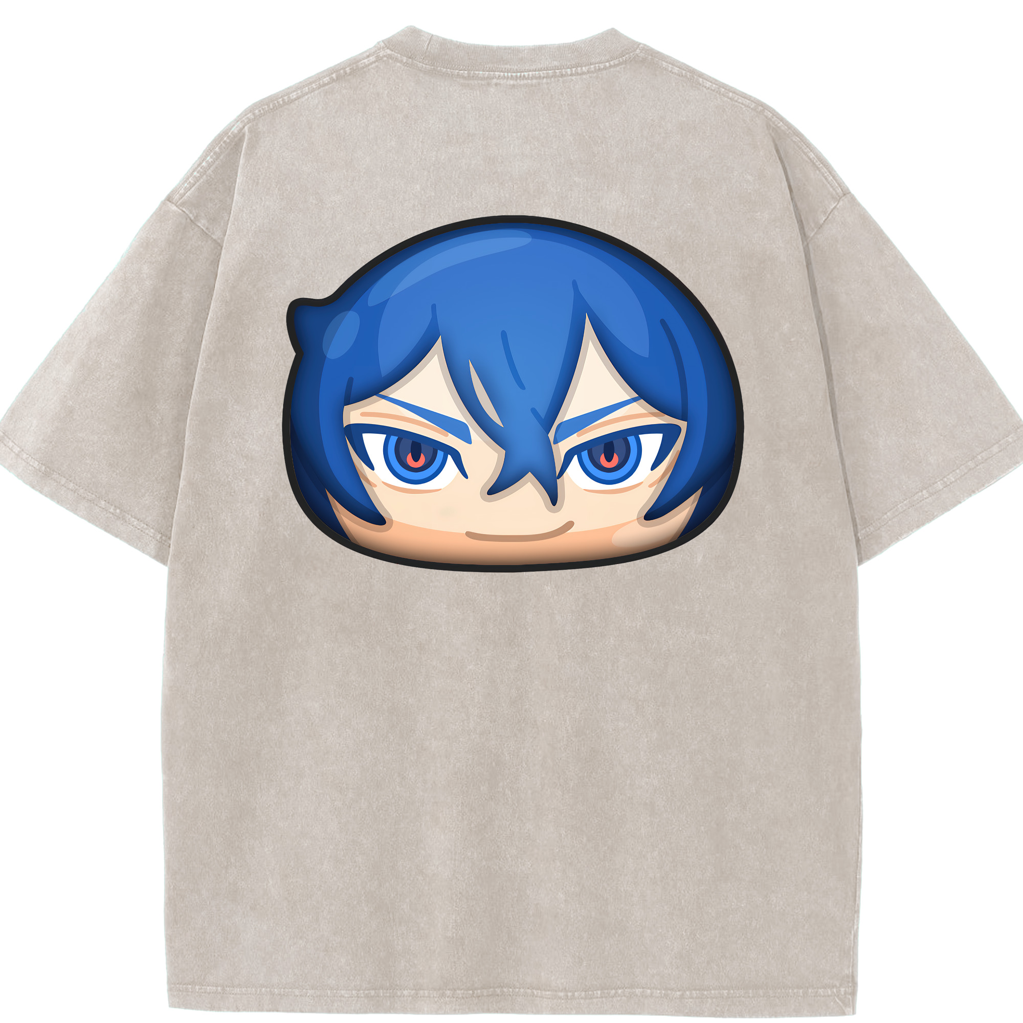 妖怪ウォッチ Yo-kai Watch 綿100% ヴィンテージ風 半袖Tシャツ（背面プリント）