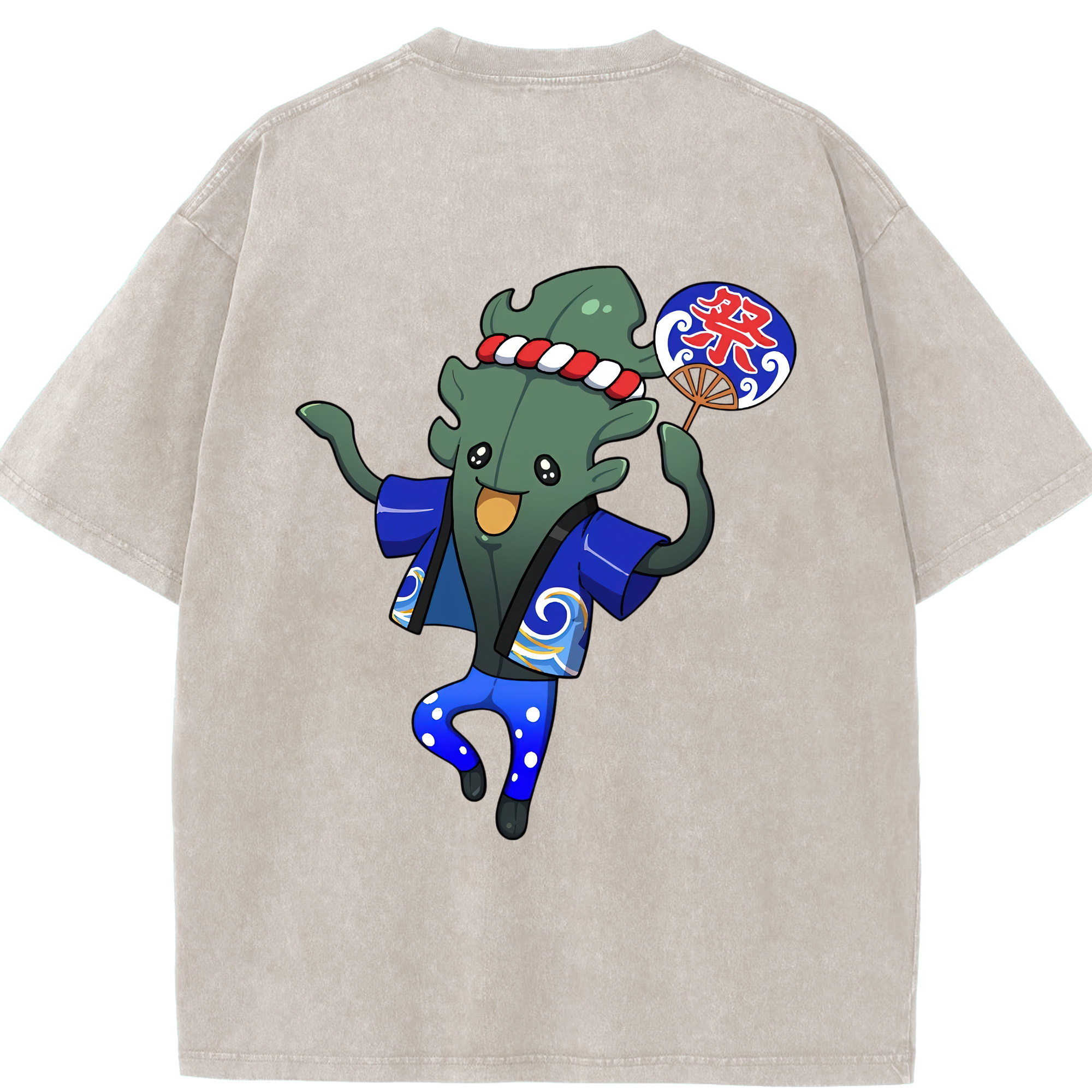 （画像用） 妖怪ウォッチ Yo-kai Watch 綿100% ヴィンテージ風 半袖Tシャツ（背面プリント）