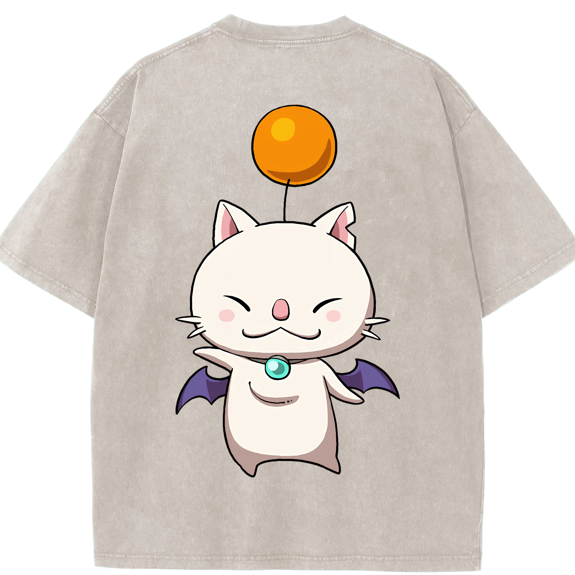 （画像用） 妖怪ウォッチ Yo-kai Watch 綿100% ヴィンテージ風 半袖Tシャツ（背面プリント）
