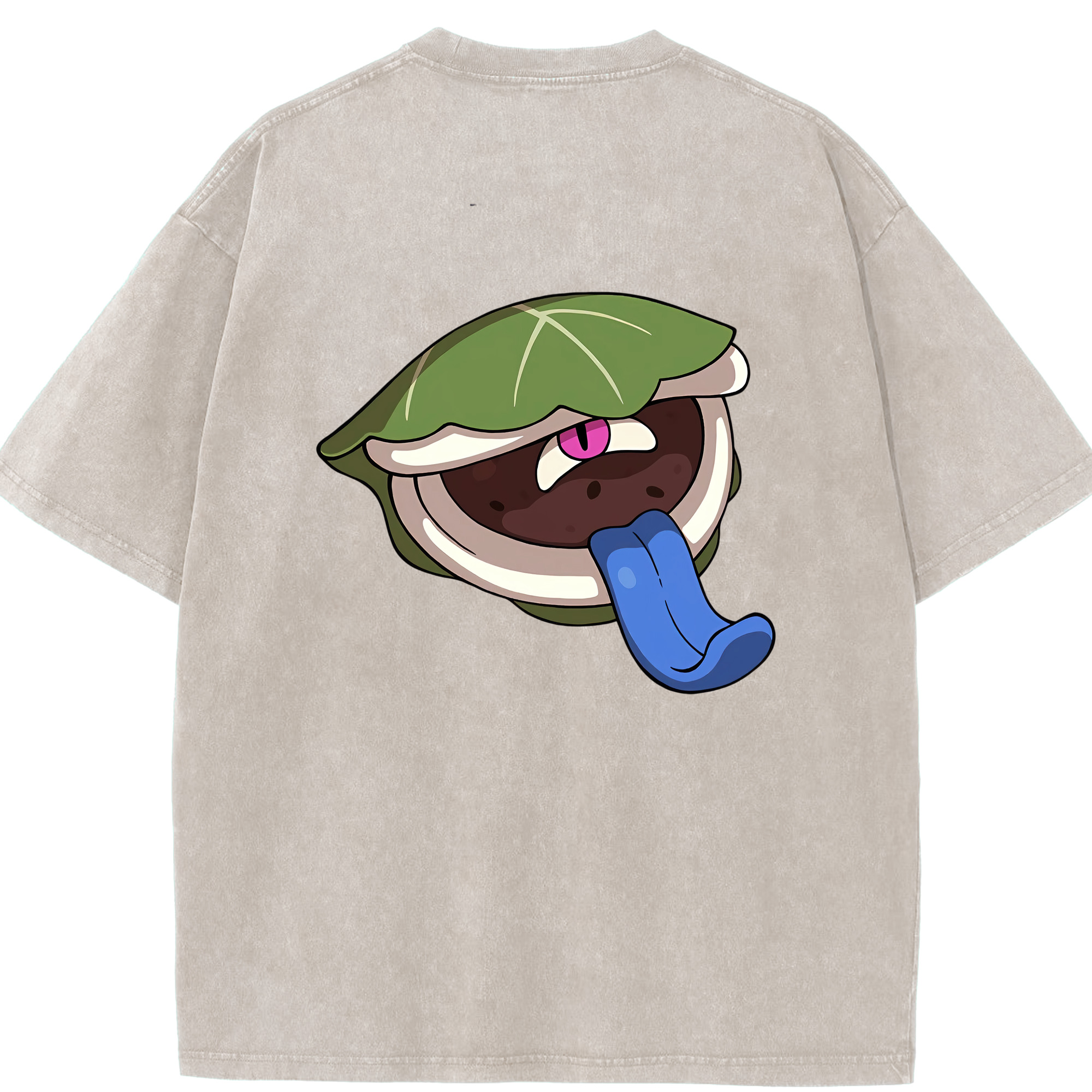 （画像用） 妖怪ウォッチ Yo-kai Watch 綿100% ヴィンテージ風 半袖Tシャツ（背面プリント）