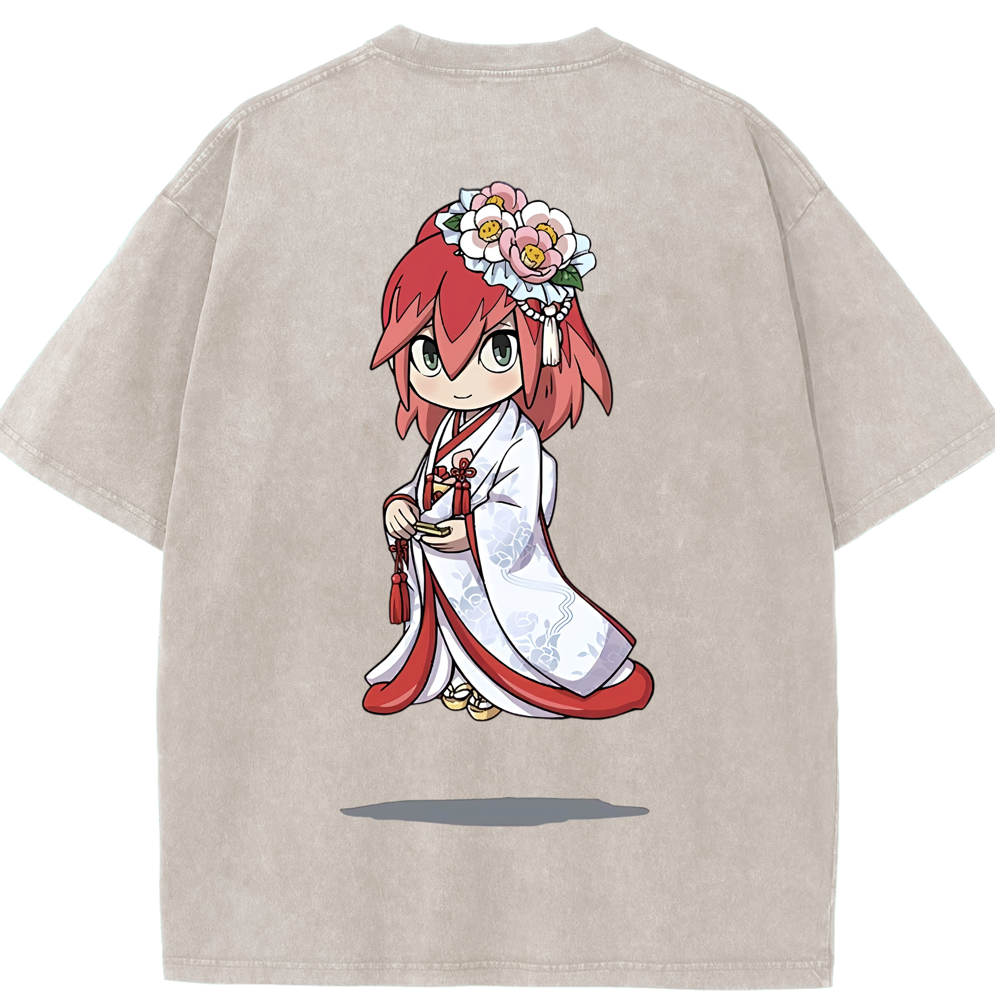 （画像用） 妖怪ウォッチ Yo-kai Watch 綿100% ヴィンテージ風 半袖Tシャツ（背面プリント）