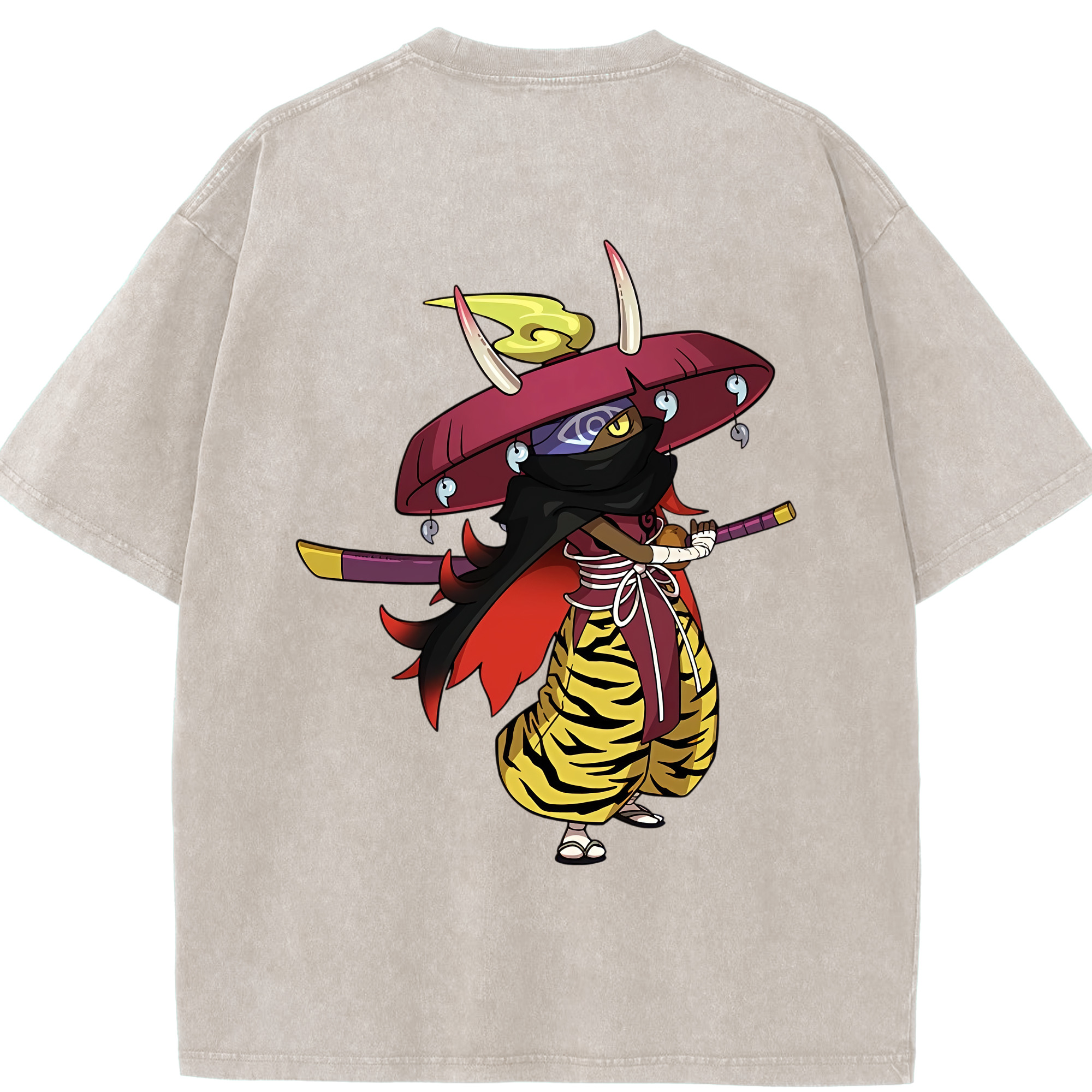 （画像用） 妖怪ウォッチ Yo-kai Watch 綿100% ヴィンテージ風 半袖Tシャツ（背面プリント）