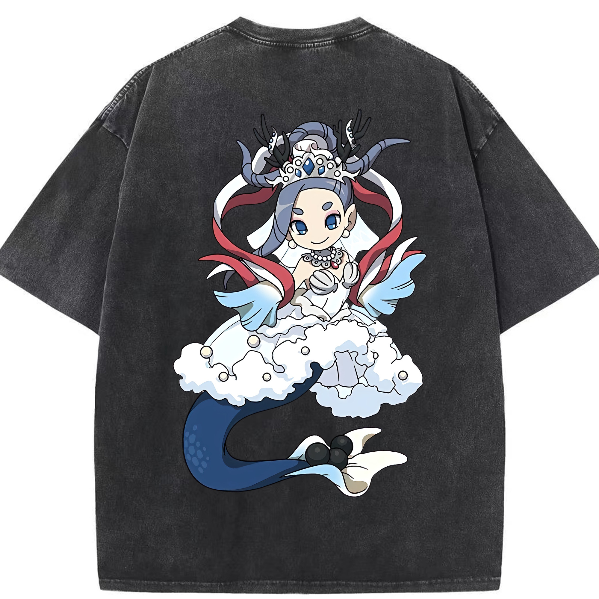 （画像用） 妖怪ウォッチ Yo-kai Watch 綿100% ヴィンテージ風 半袖Tシャツ（背面プリント）