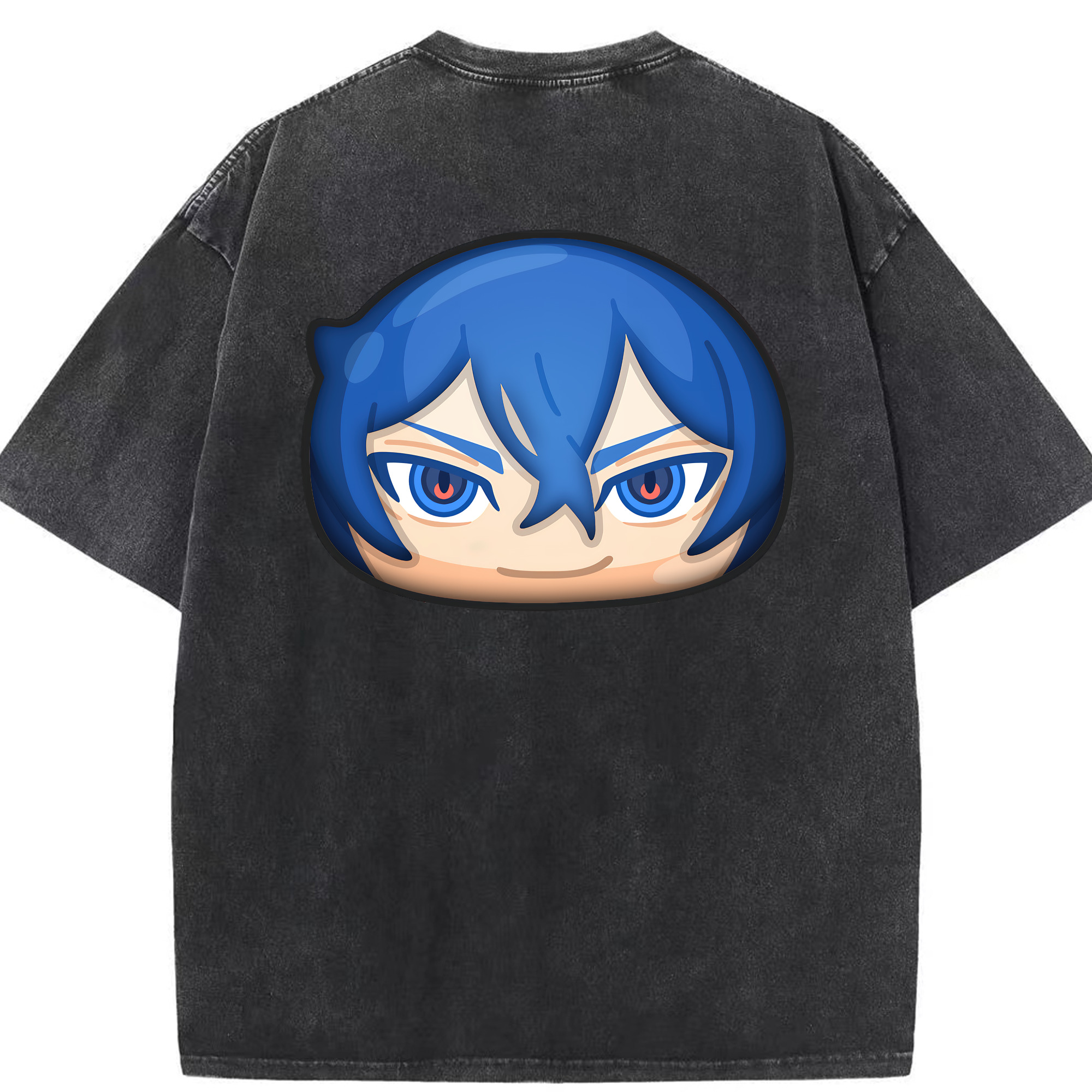 （画像用） 妖怪ウォッチ Yo-kai Watch 綿100% ヴィンテージ風 半袖Tシャツ（背面プリント）