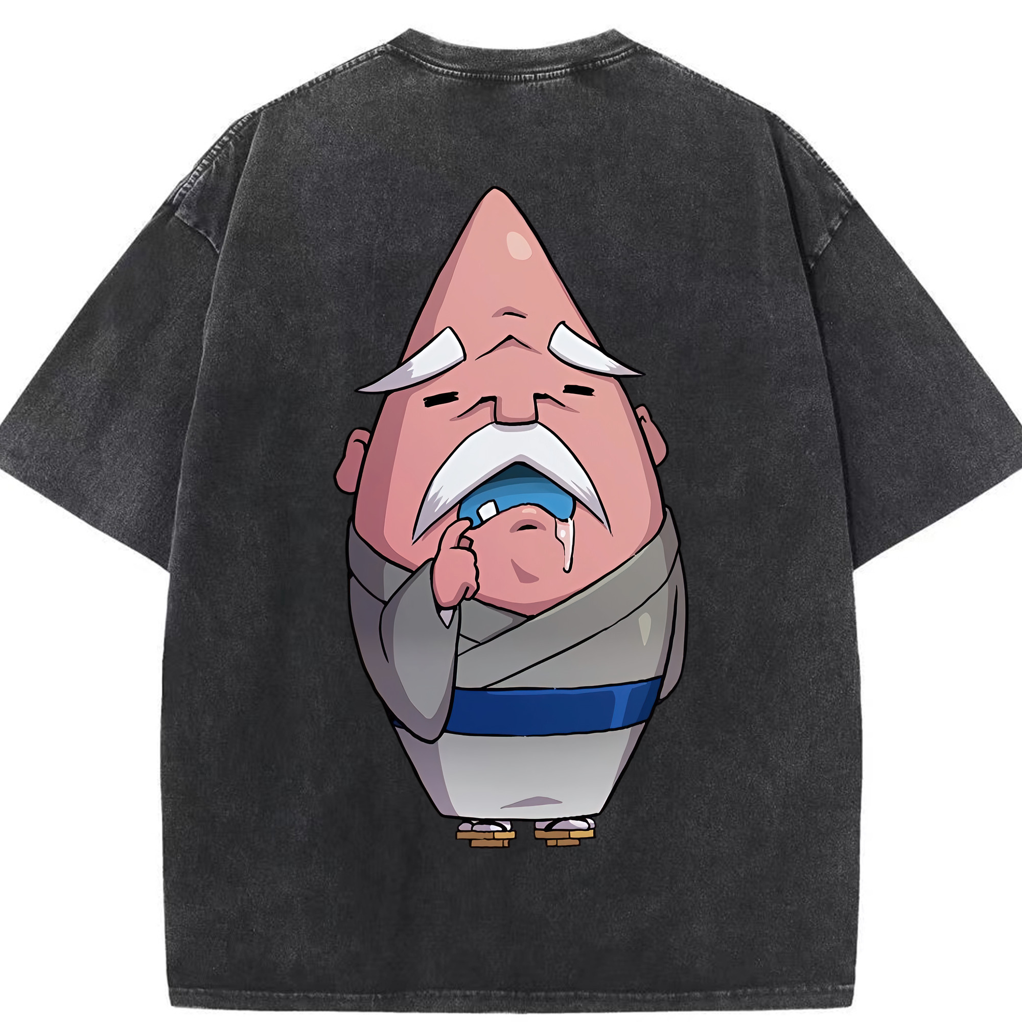 （画像用） 妖怪ウォッチ Yo-kai Watch 綿100% ヴィンテージ風 半袖Tシャツ（背面プリント）