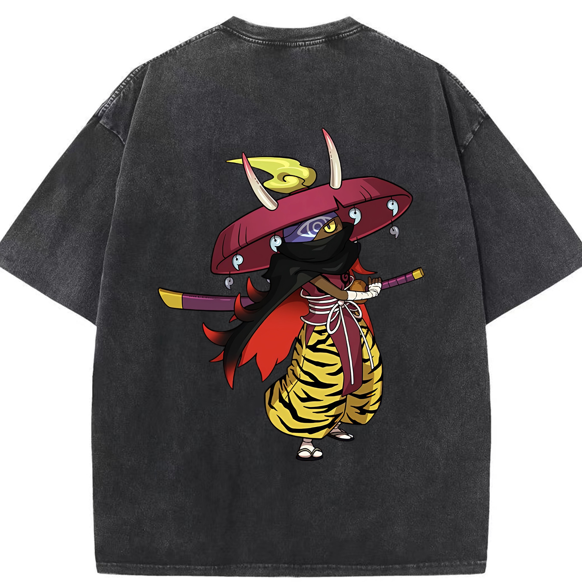 （画像用） 妖怪ウォッチ Yo-kai Watch 綿100% ヴィンテージ風 半袖Tシャツ（背面プリント）