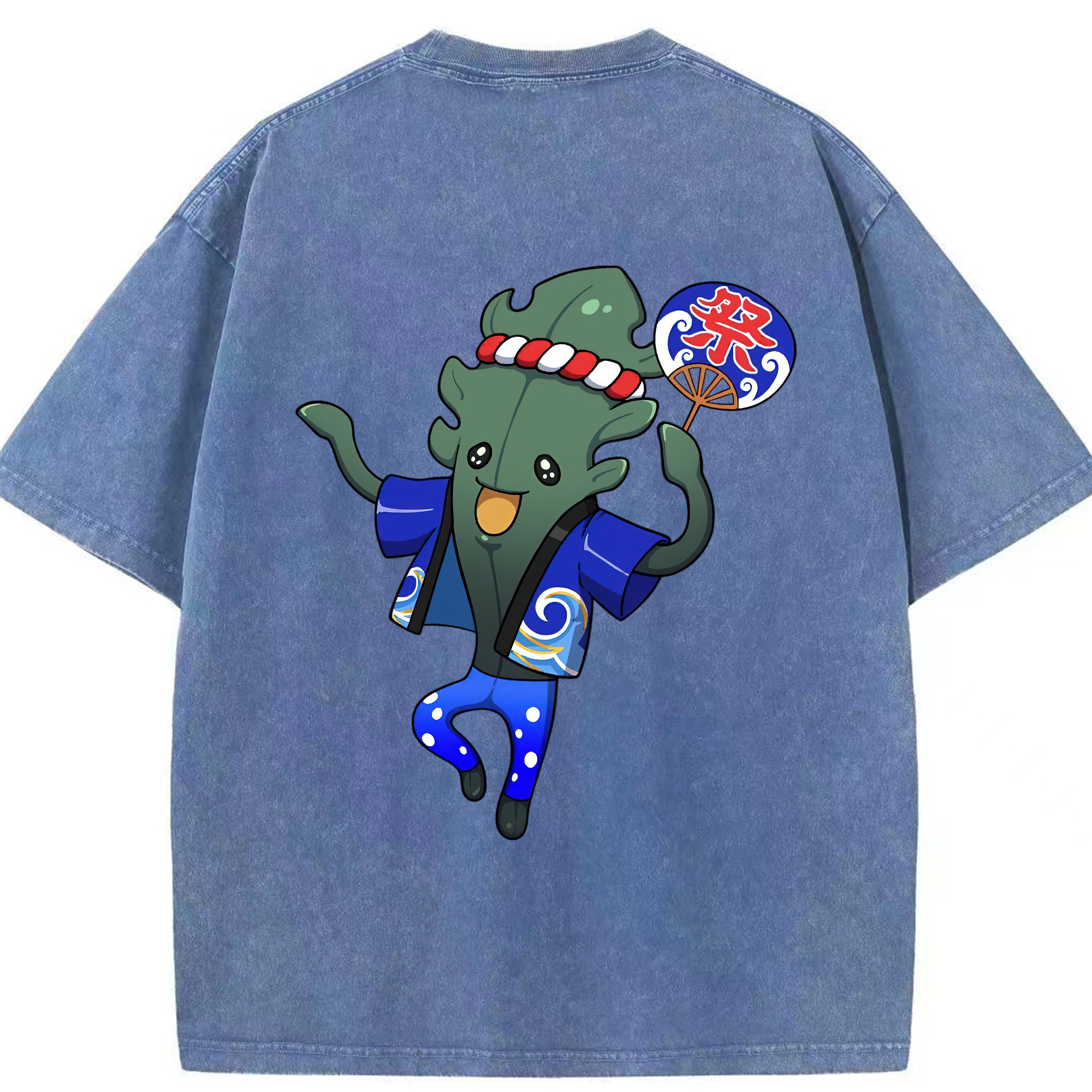 （画像用） 妖怪ウォッチ Yo-kai Watch 綿100% ヴィンテージ風 半袖Tシャツ（背面プリント）