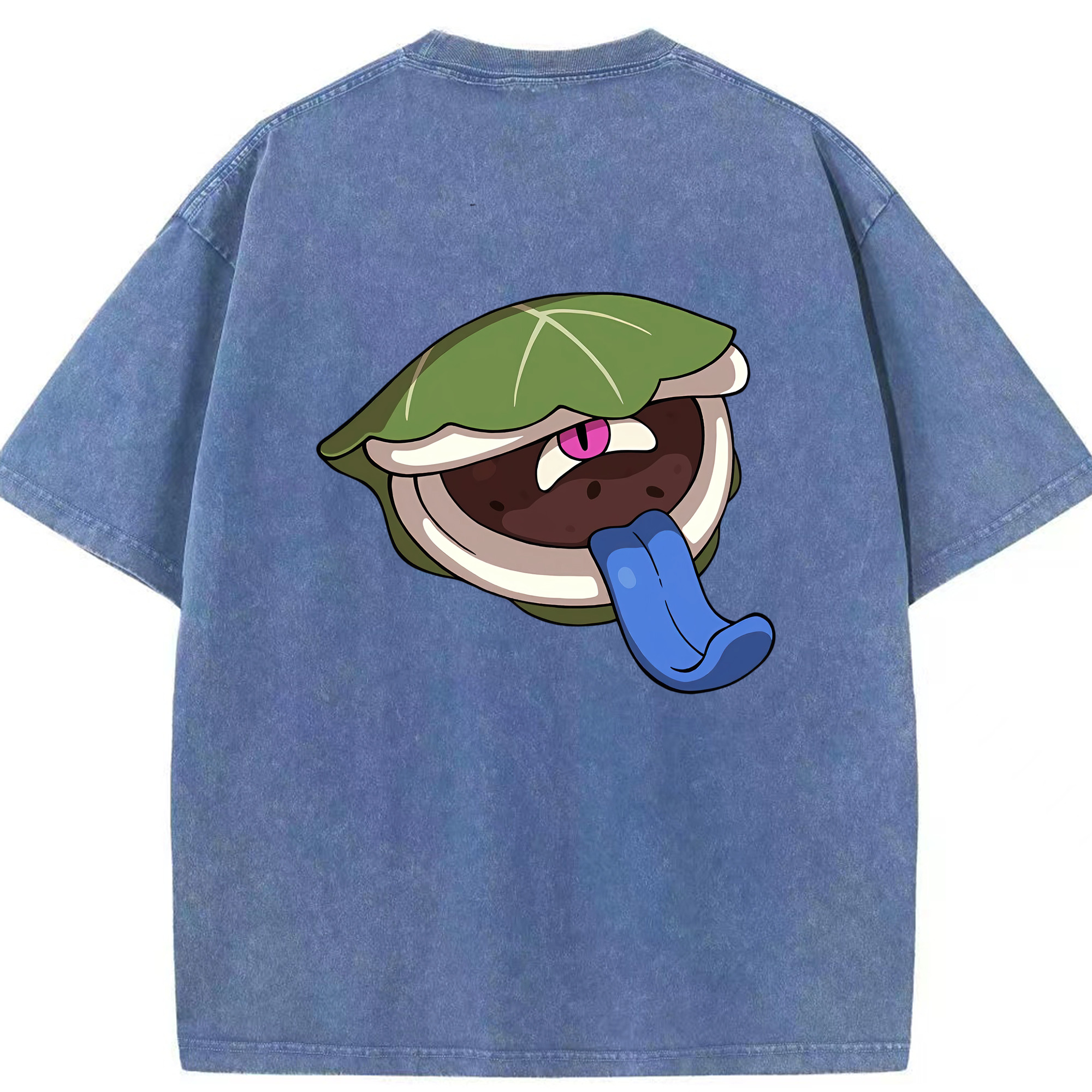 （画像用） 妖怪ウォッチ Yo-kai Watch 綿100% ヴィンテージ風 半袖Tシャツ（背面プリント）