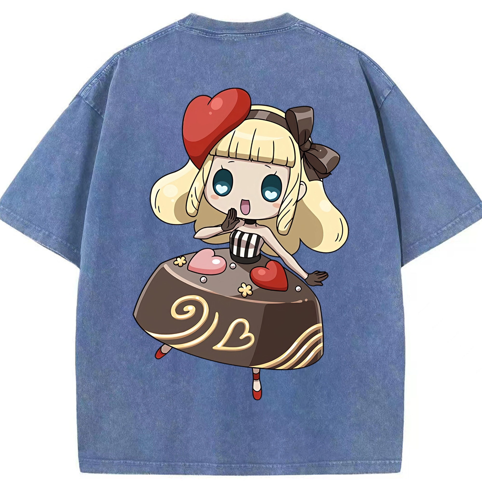 （画像用） 妖怪ウォッチ Yo-kai Watch 綿100% ヴィンテージ風 半袖Tシャツ（背面プリント）
