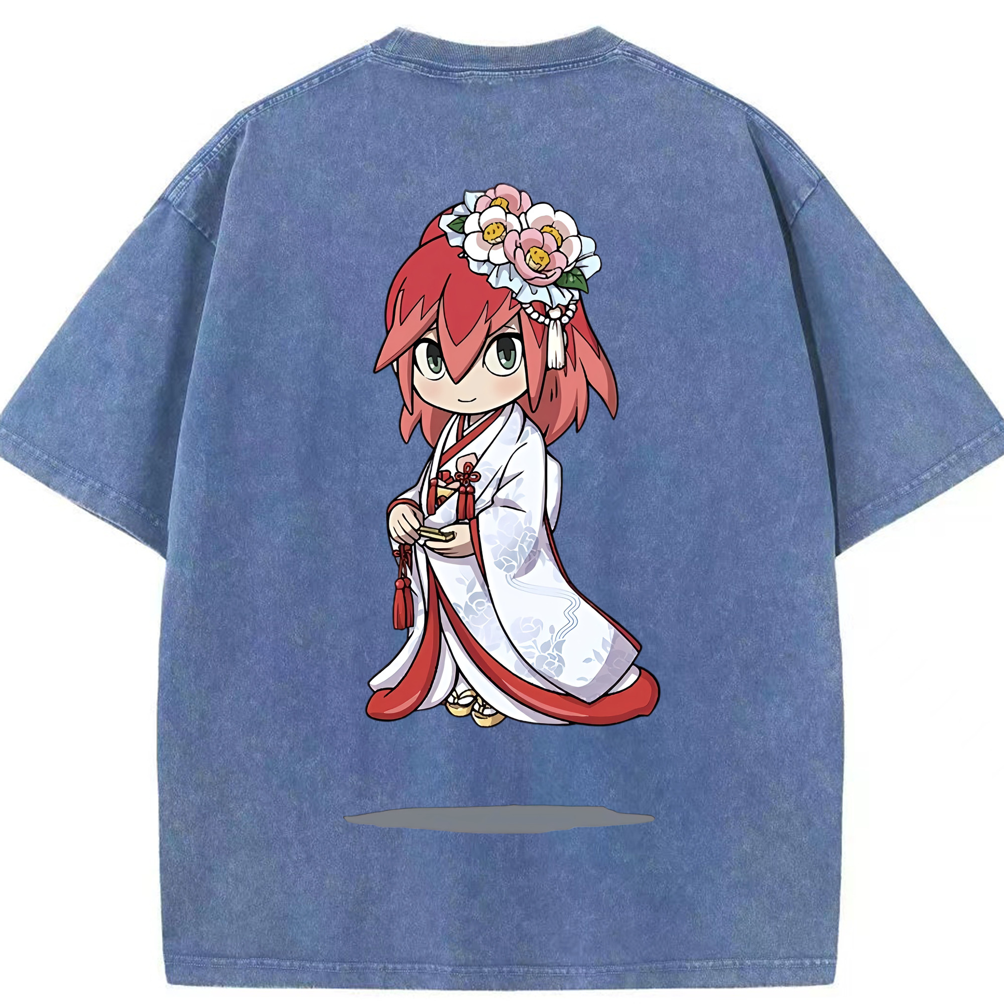 （画像用） 妖怪ウォッチ Yo-kai Watch 綿100% ヴィンテージ風 半袖Tシャツ（背面プリント）