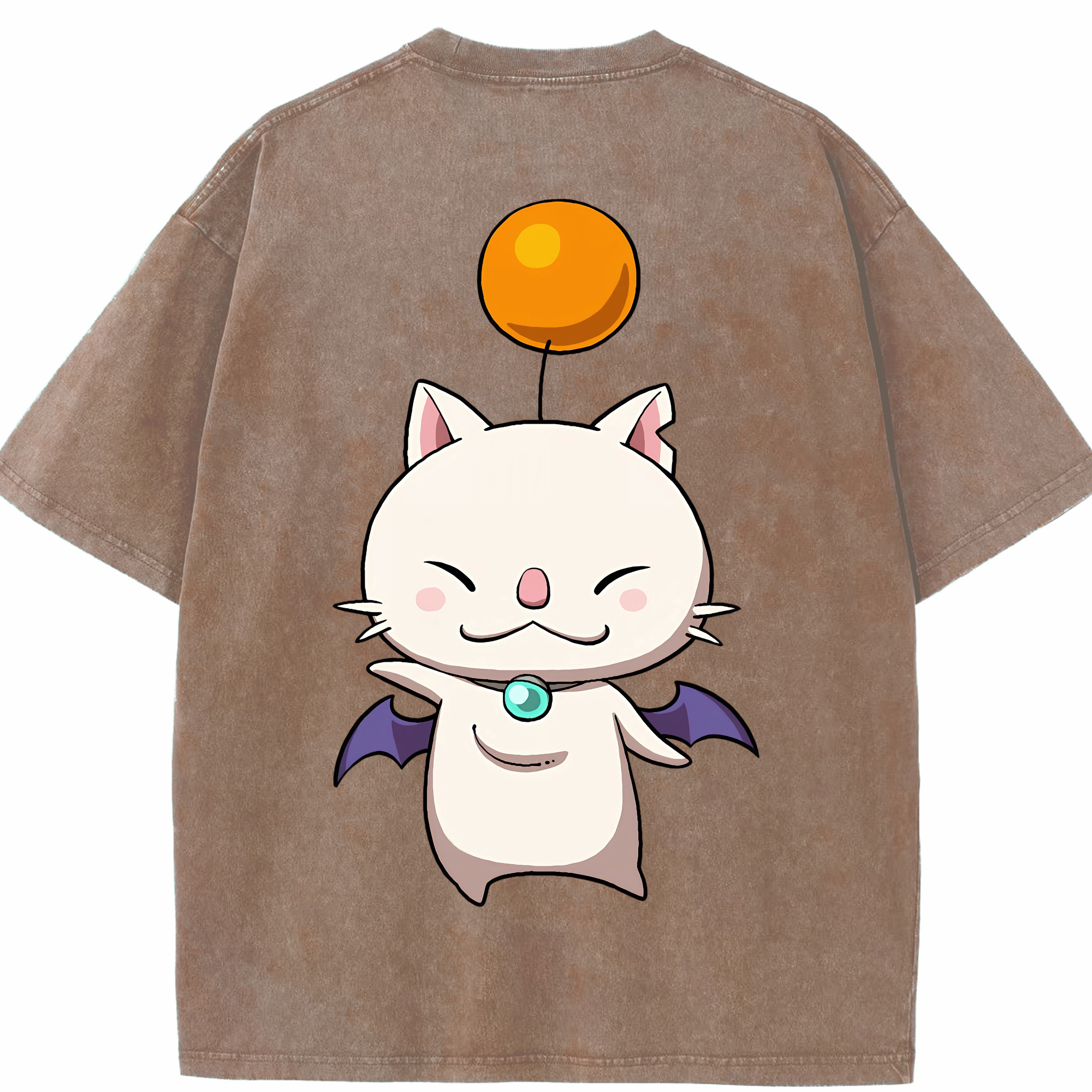 （画像用） 妖怪ウォッチ Yo-kai Watch 綿100% ヴィンテージ風 半袖Tシャツ（背面プリント）