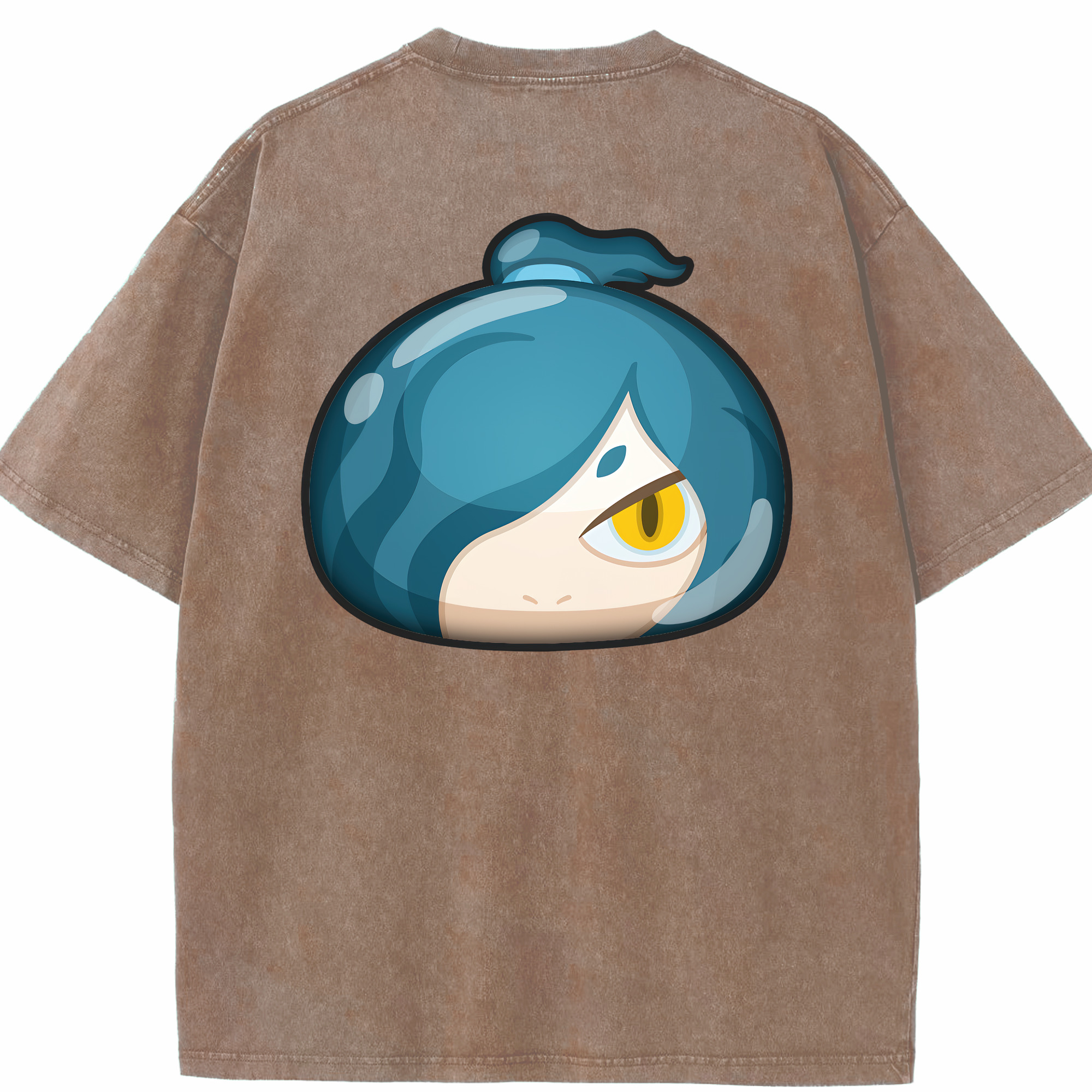 （画像用） 妖怪ウォッチ Yo-kai Watch 綿100% ヴィンテージ風 半袖Tシャツ（背面プリント）