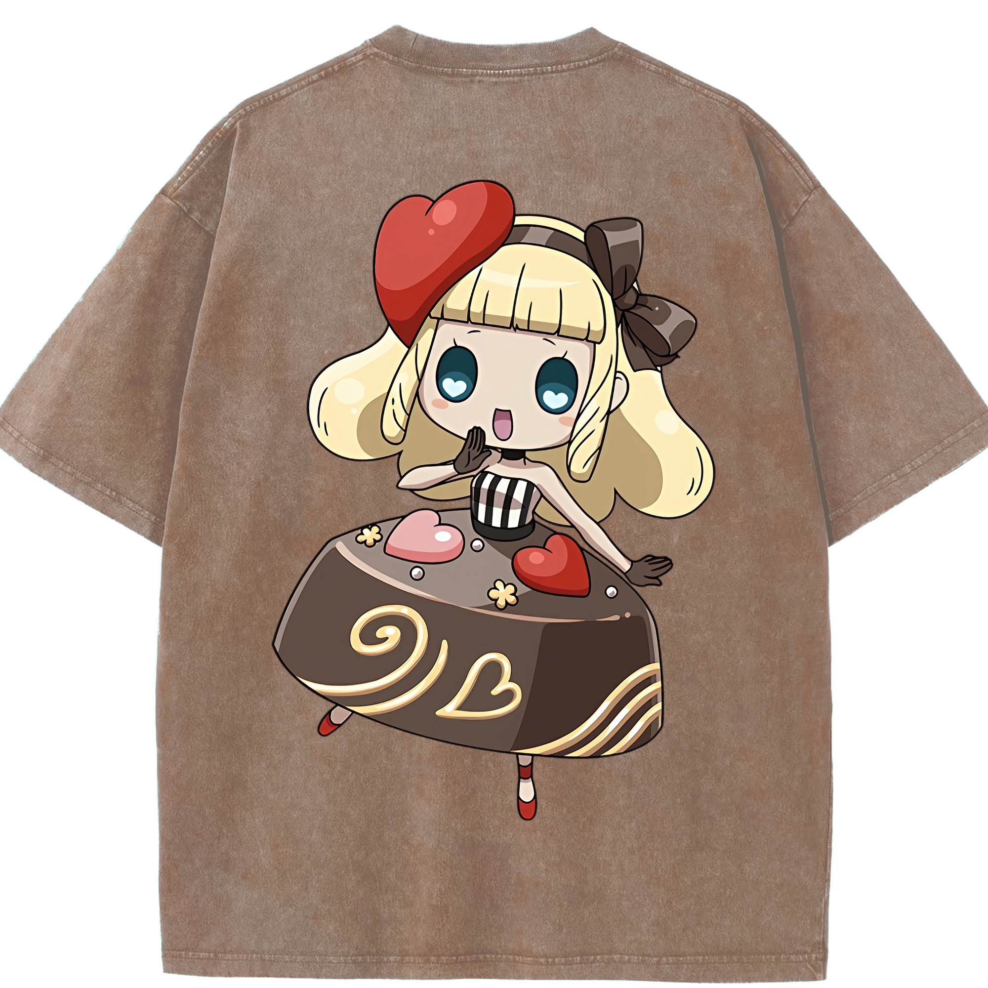 （画像用） 妖怪ウォッチ Yo-kai Watch 綿100% ヴィンテージ風 半袖Tシャツ（背面プリント）