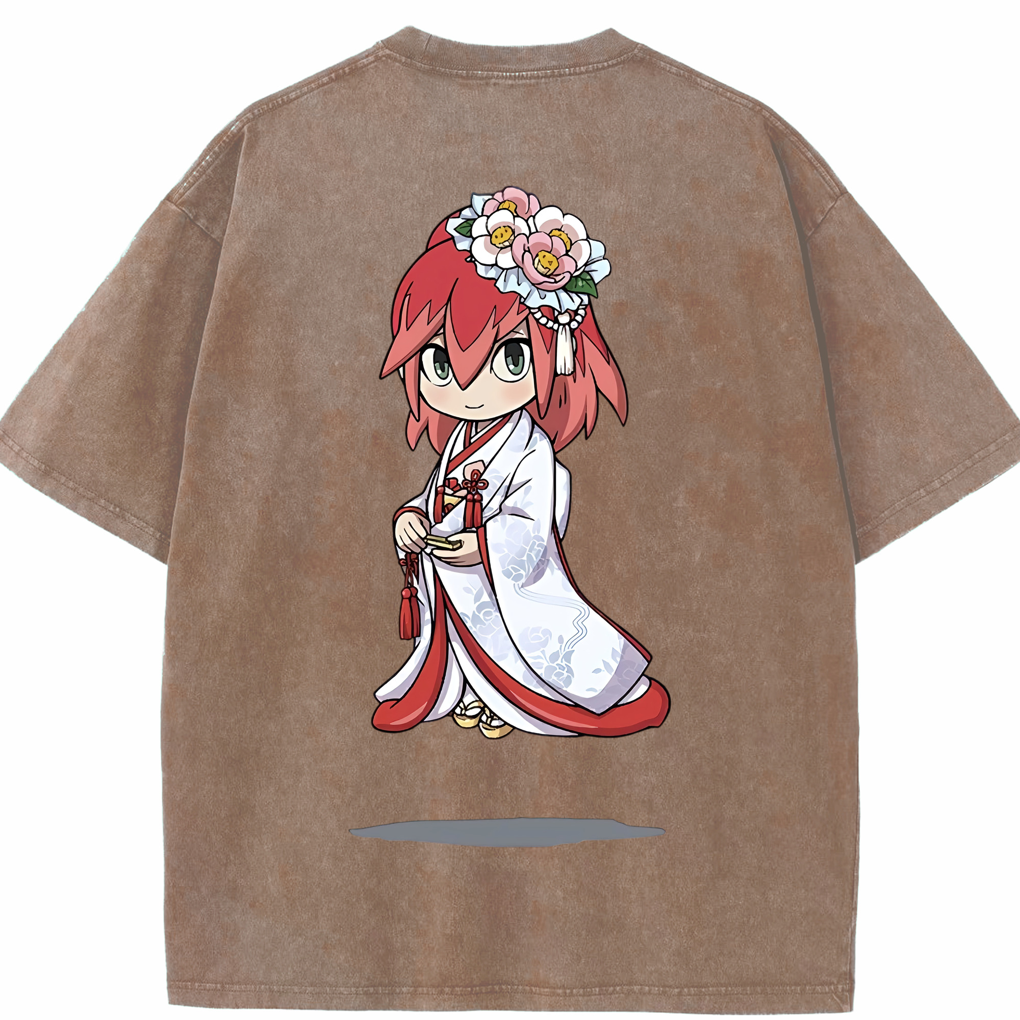 （画像用） 妖怪ウォッチ Yo-kai Watch 綿100% ヴィンテージ風 半袖Tシャツ（背面プリント）