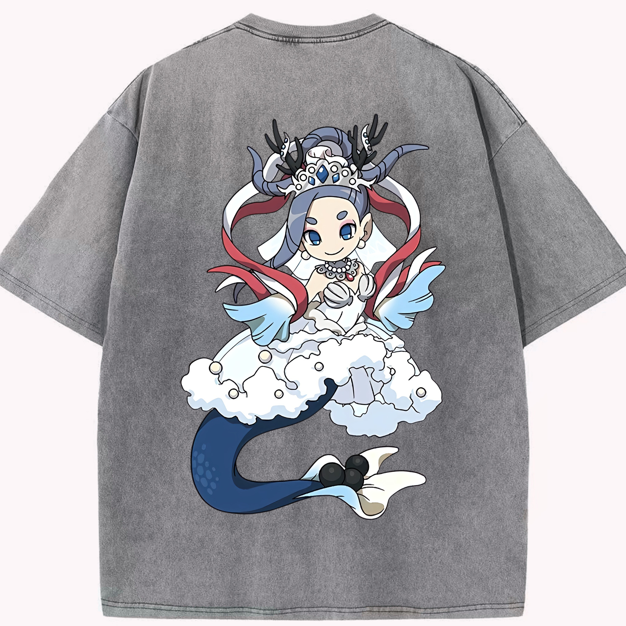 （画像用） 妖怪ウォッチ Yo-kai Watch 綿100% ヴィンテージ風 半袖Tシャツ（背面プリント）