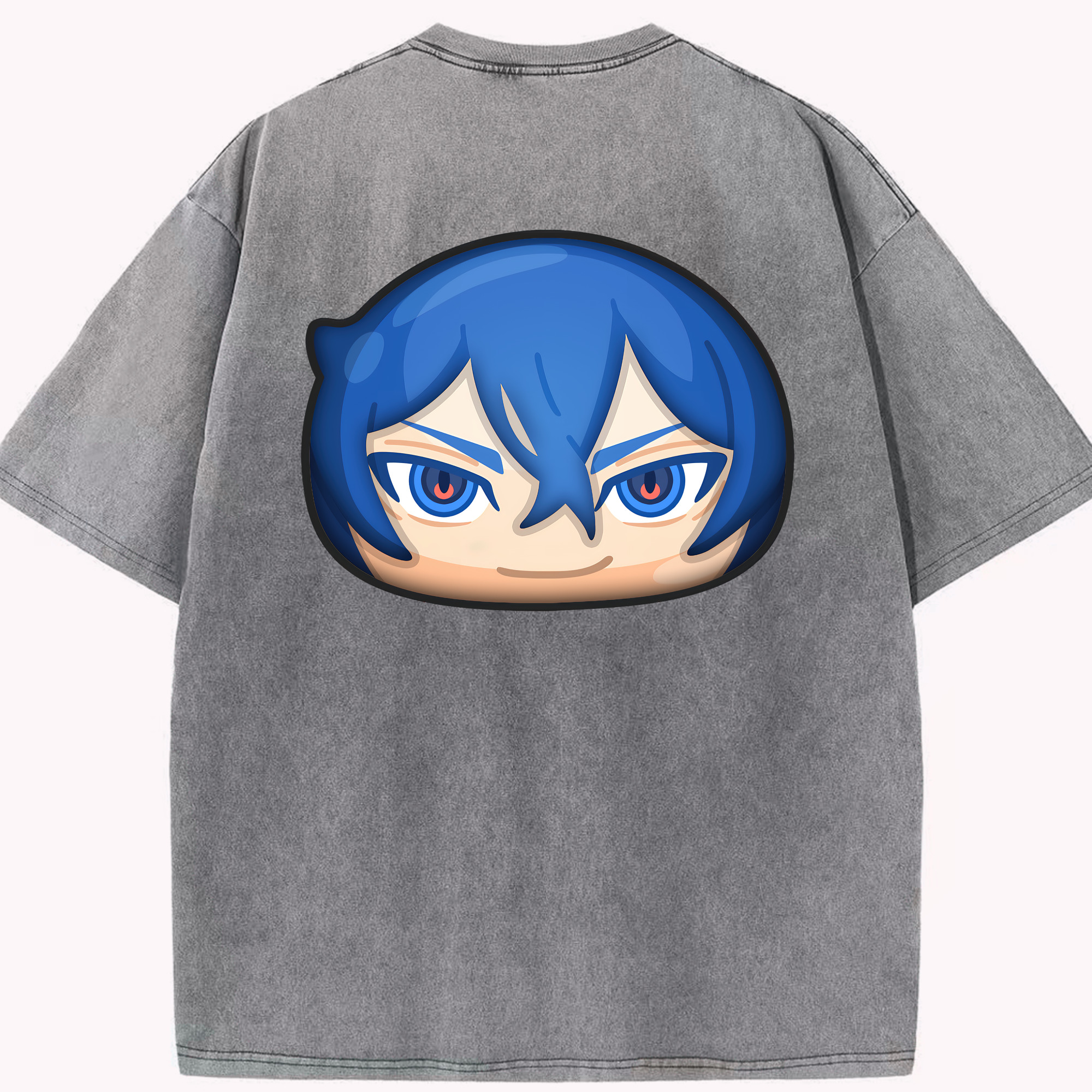妖怪ウォッチ Yo-kai Watch 綿100% ヴィンテージ風 半袖Tシャツ（背面プリント）