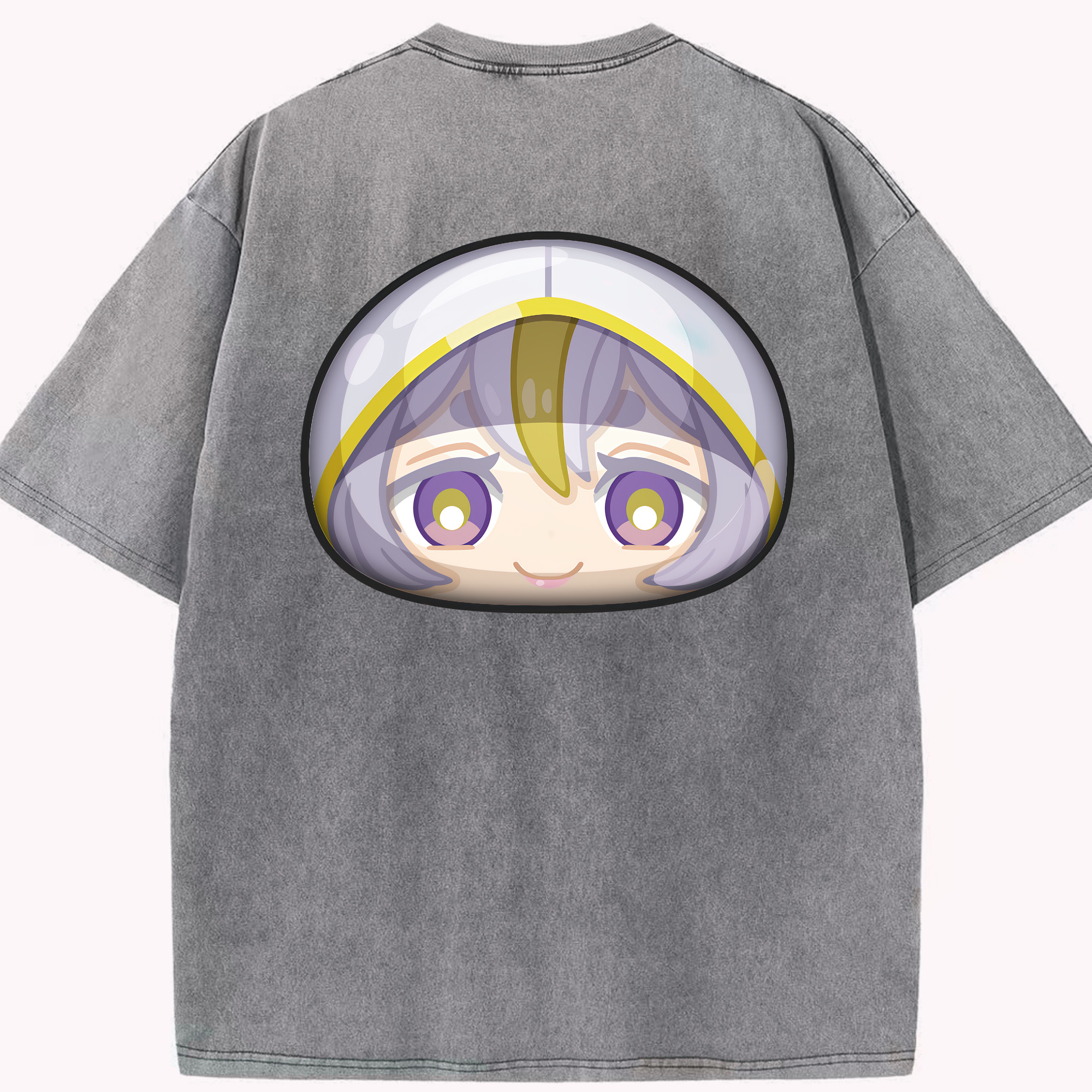 （画像用） 妖怪ウォッチ Yo-kai Watch 綿100% ヴィンテージ風 半袖Tシャツ（背面プリント）